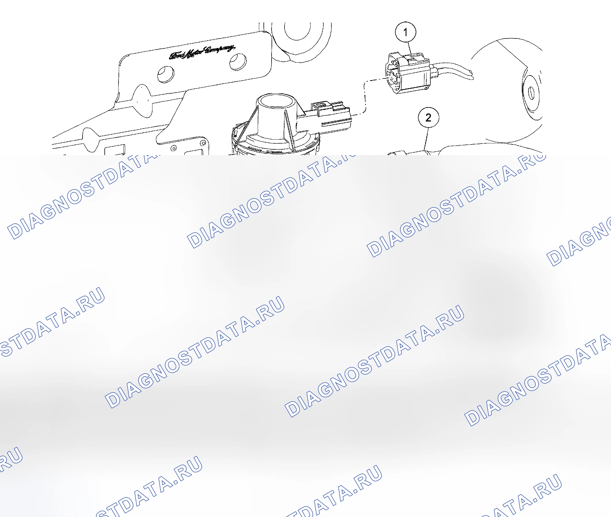 Рис. 8: Продувочный клапан емкости для испарительных выбросов. Hyundai Matrix I