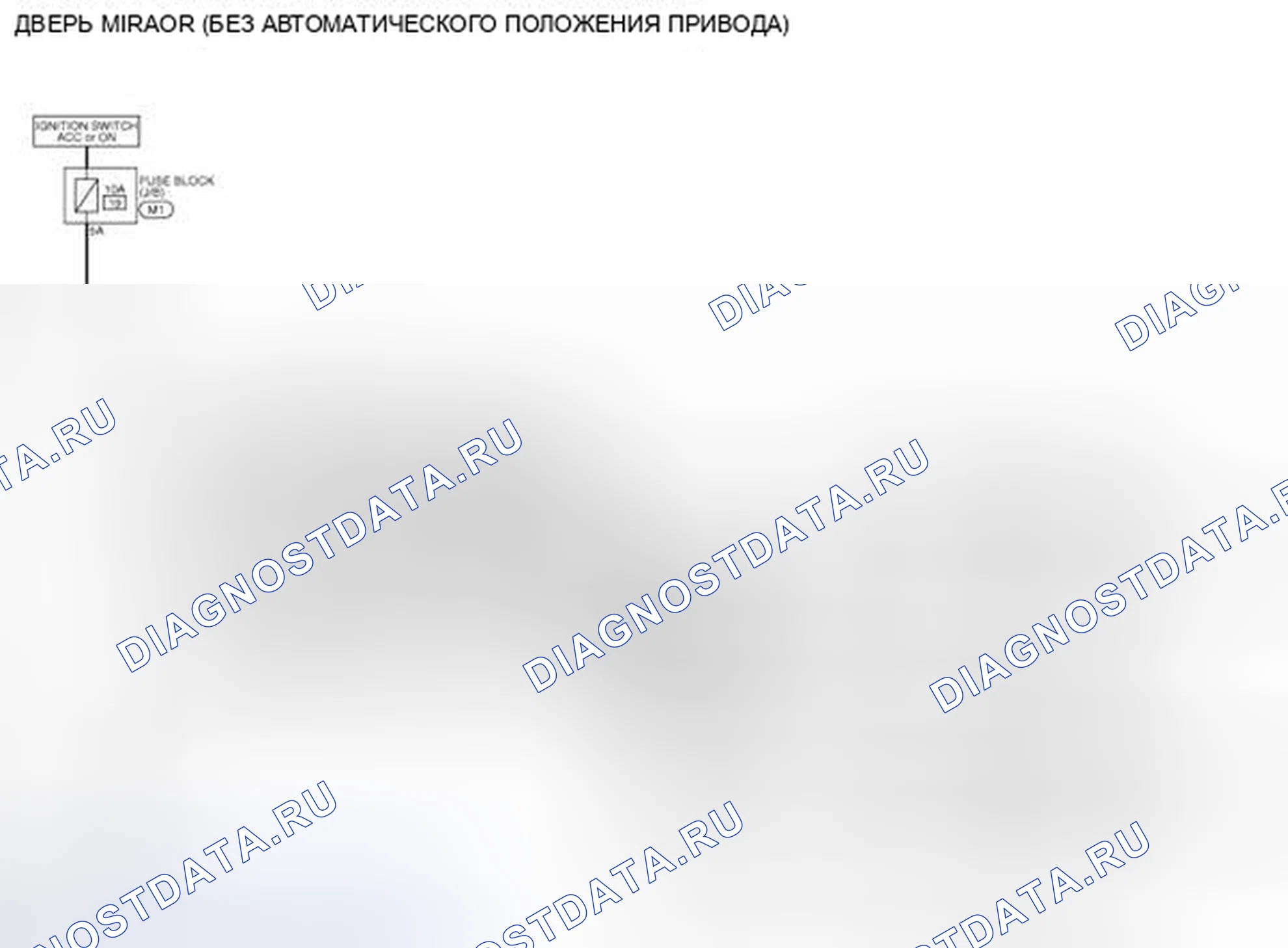 Рис. 31: электросхема - ЗЕРКАЛЬНАЯ СИСТЕМА. Infiniti FX50 II рестайлинг