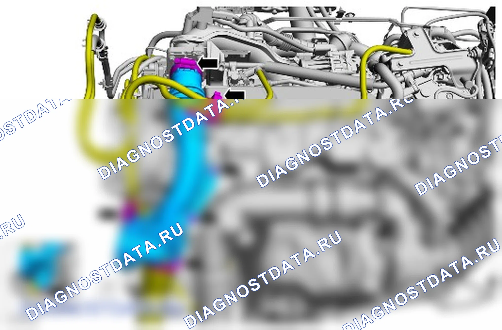 Как снять и установить головку цилиндров. Ford Transit Connect II