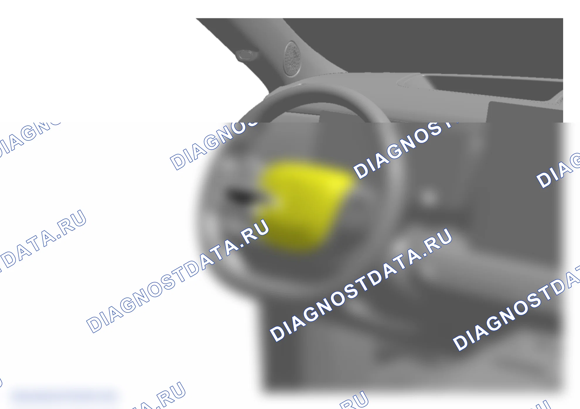 Как снять и установить узел подушки безопасности водителя — Wey V9X. Wey V9X I