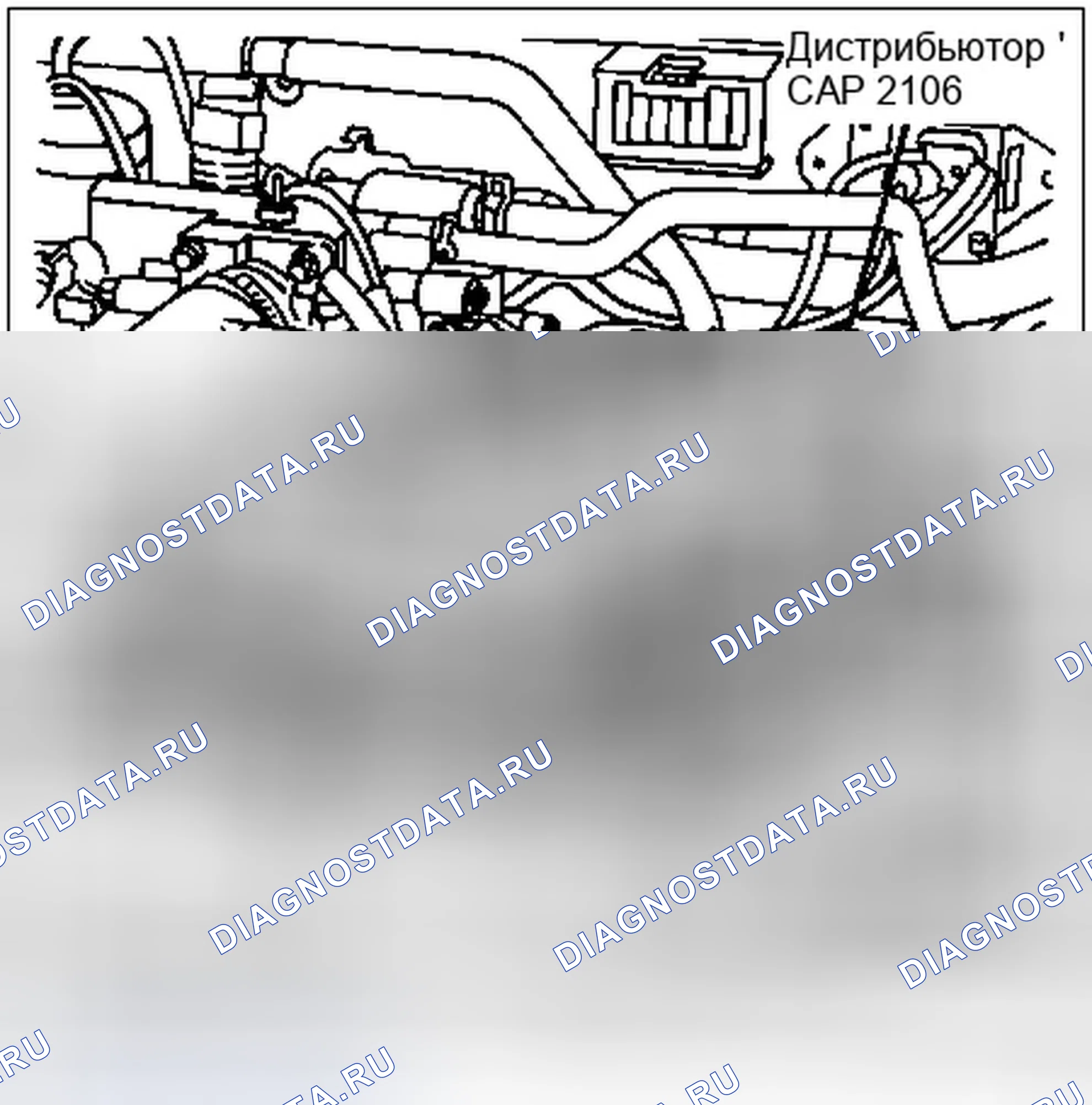 Рис. 2: ПРОВОДА ЗАЖИГАНИЯ. Ford Aspire I