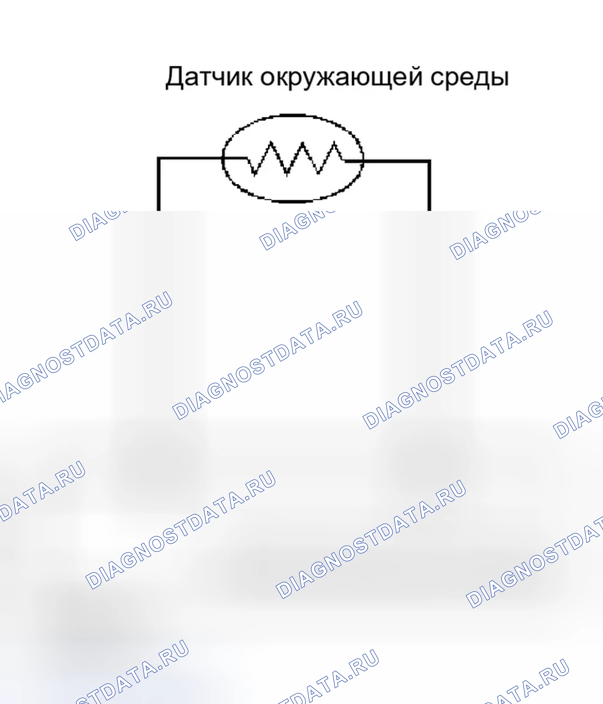 Рис. 79: ДИАГНОСТИЧЕСКАЯ ПРОЦЕДУРА ДЛЯ ДАТЧИКА ОКРУЖАЮЩЕЙ СРЕДЫ. Infiniti Q45 III