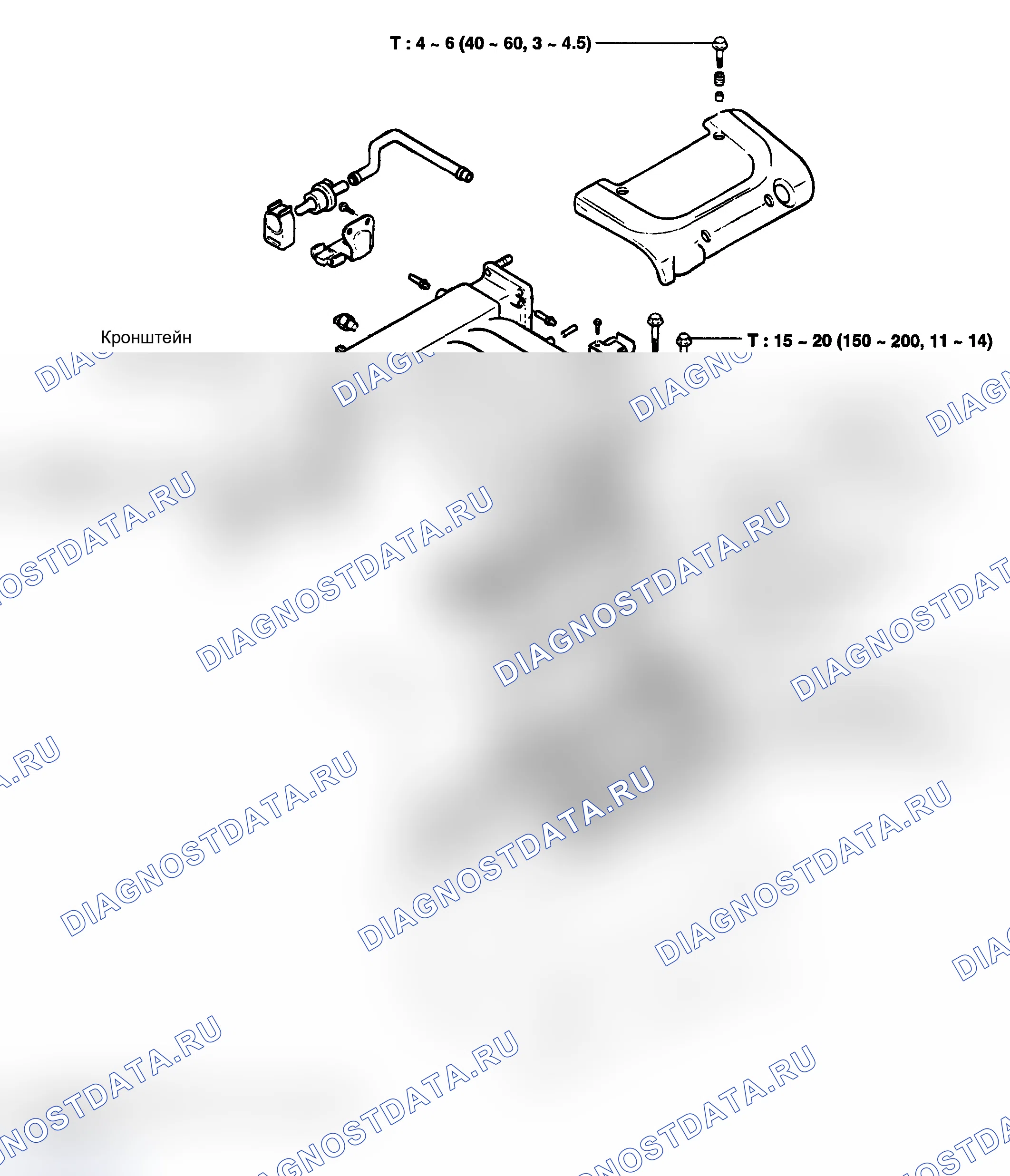 Рис. 315: КОМПОНЕНТЫ. Hyundai Santa Fe II