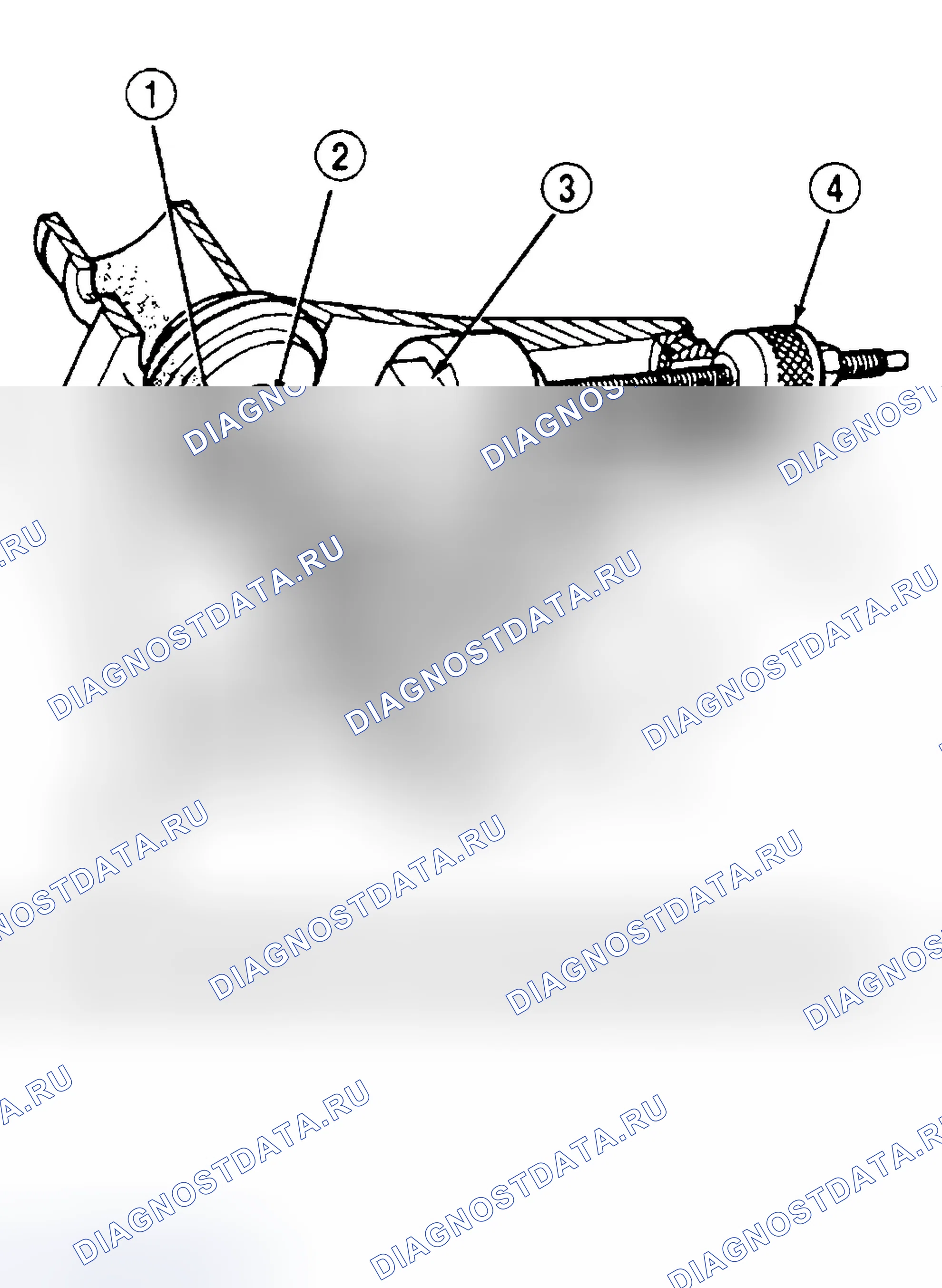 Рис. 48: ИЗМЕРЕНИЕ ГЛУБИНЫ ШЕСТЕРНИ. Jeep Liberty I