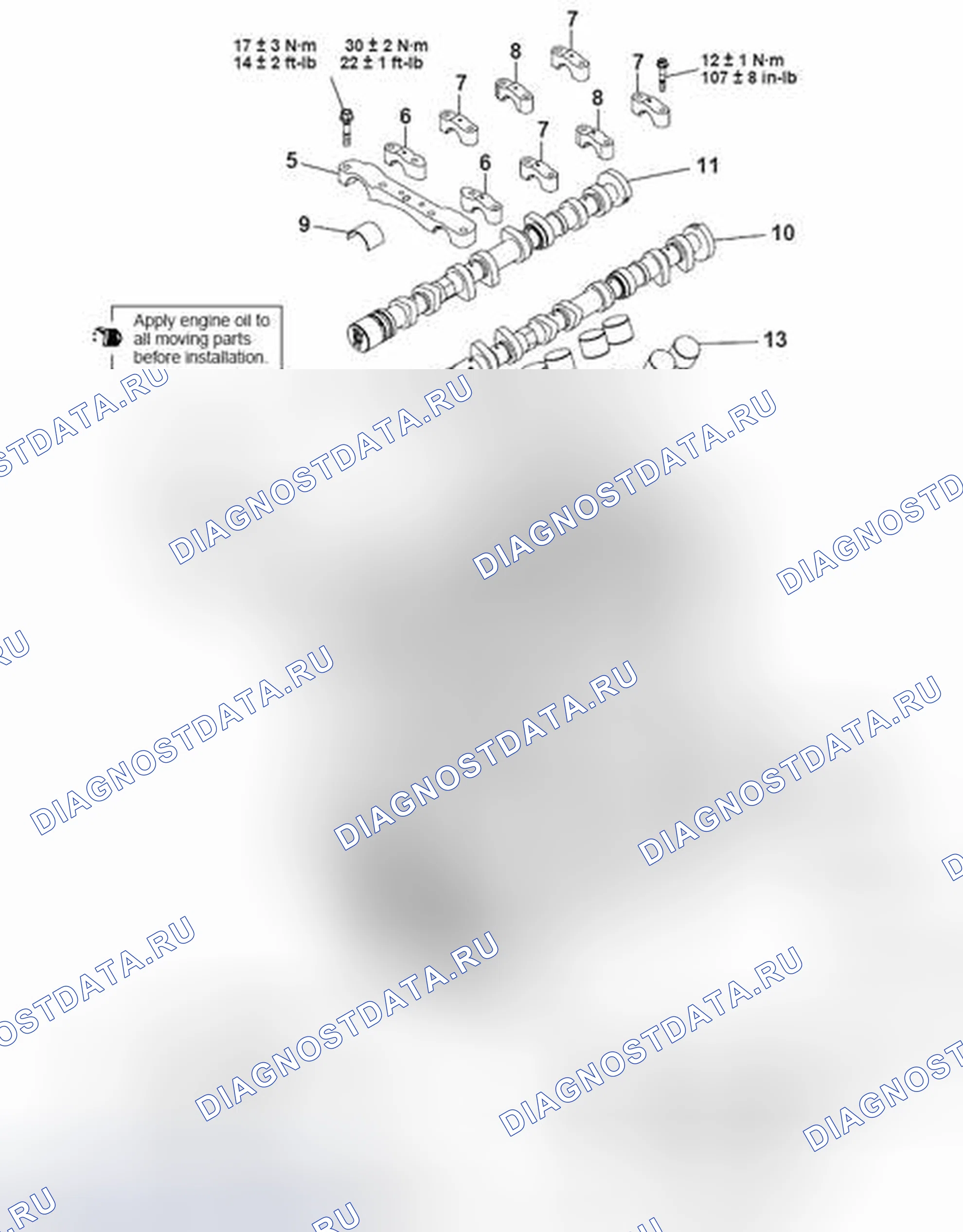 Рис. 677: ДЕМОНТАЖ И МОНТАЖ. Mazda MX-5 NB