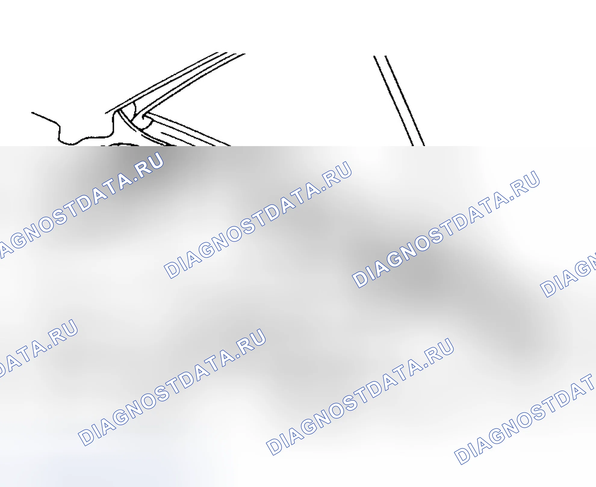 Рис. 34: Снятие облицовки задней стойки. Eagle Talon I