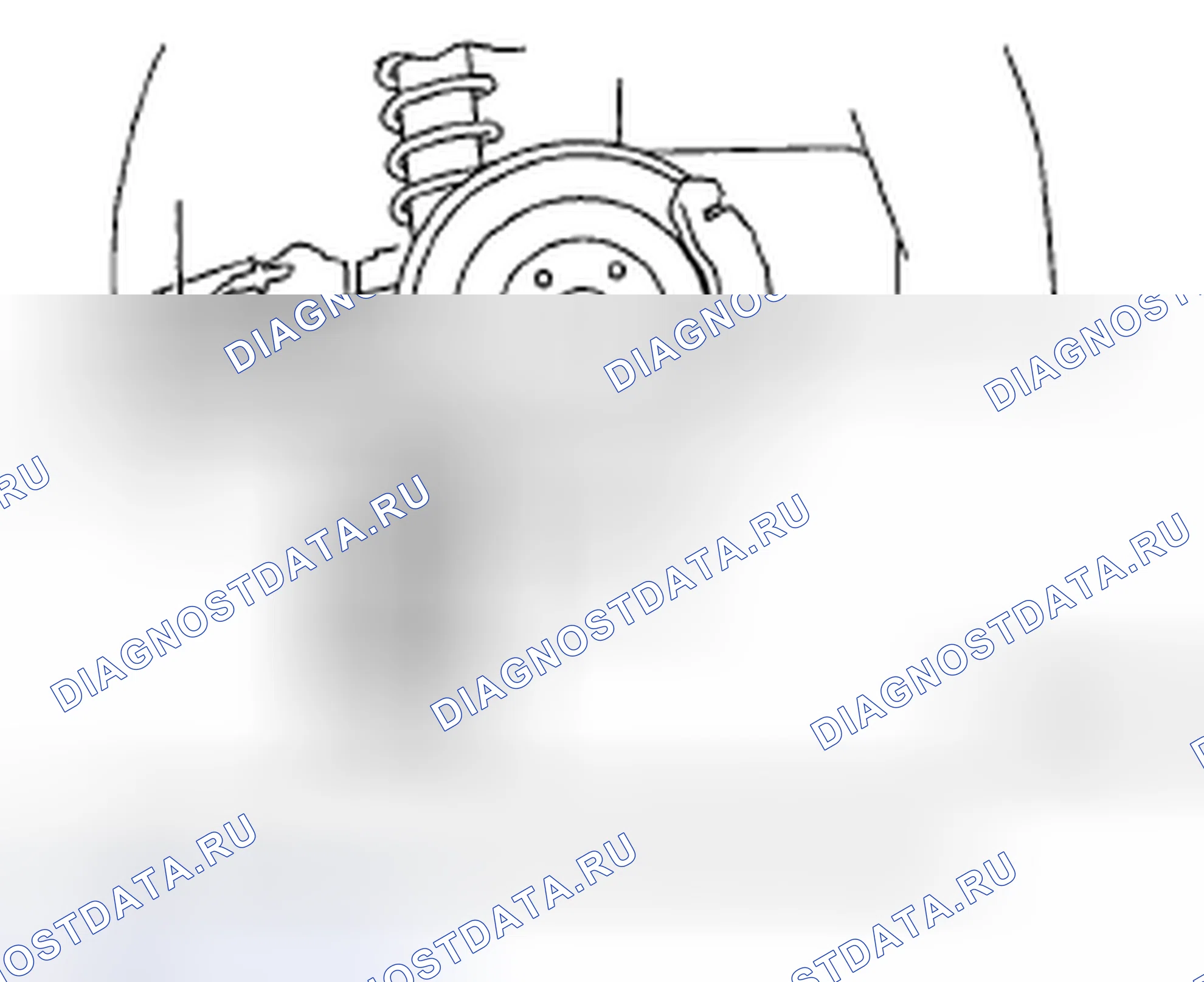 Рис. 54: ДЕМОНТАЖ. Subaru Outback BP рестайлинг