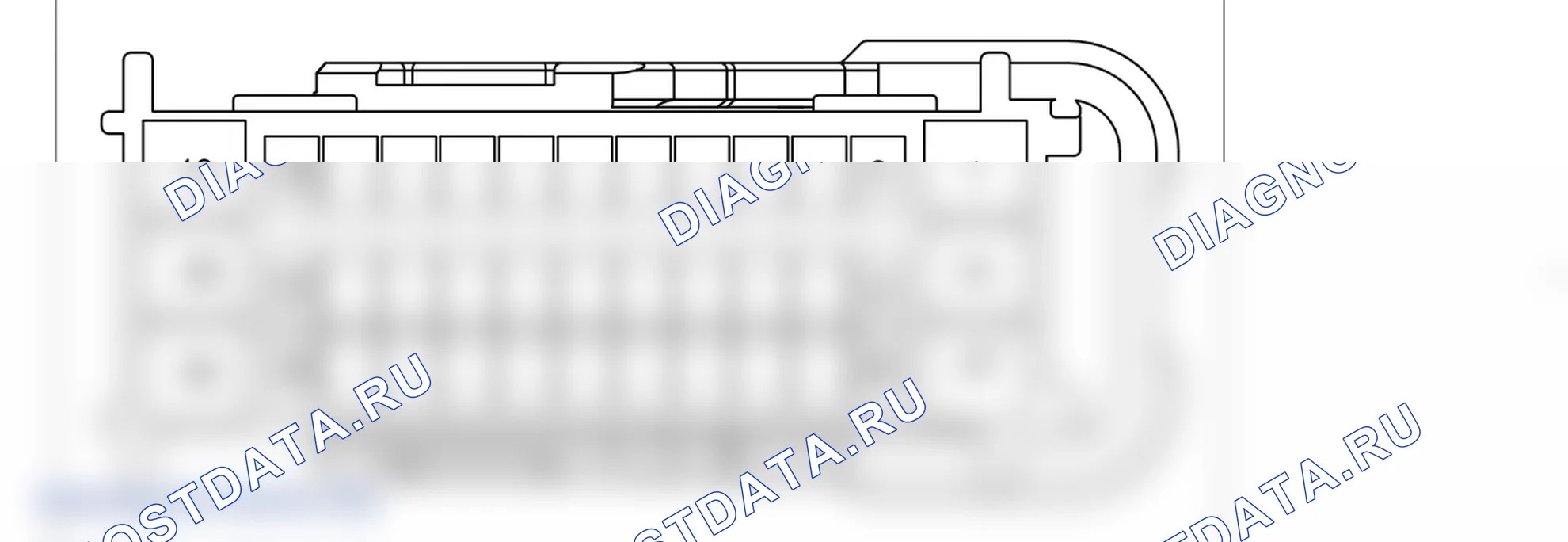 Распиновка разъёма F07-X03 — внешний вид и назначение контактов. Tank 300 II