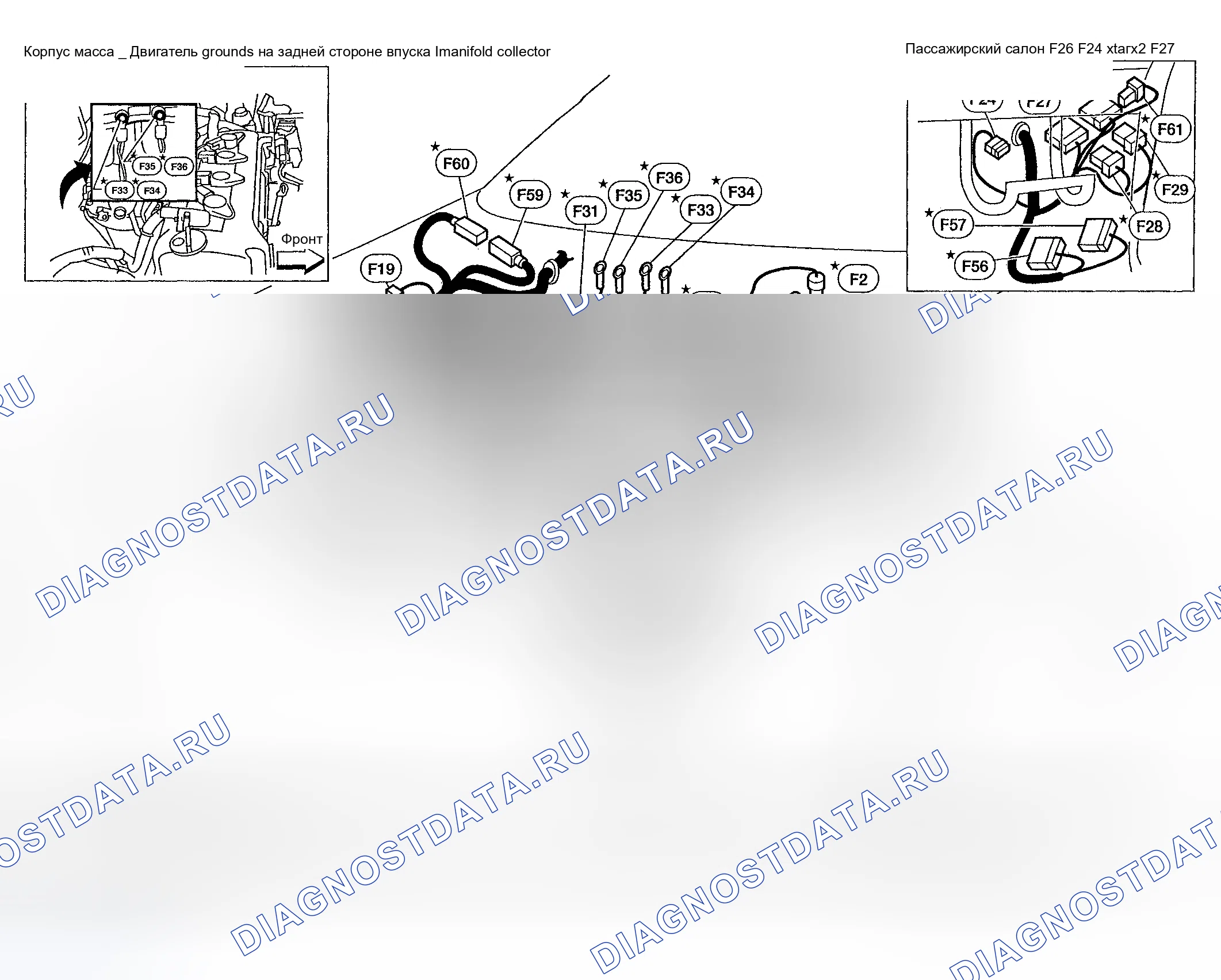 Рис. 355: ИДЕНТИФИКАЦИЯ СОЕДИНИТЕЛЯ. Nissan Sentra B15
