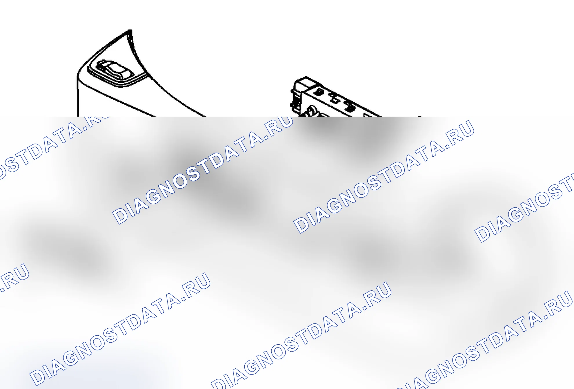 Рис. 29: Замена регулятора сиденья водителя или пассажира и переключателя реклайнера. Pontiac G6 I final