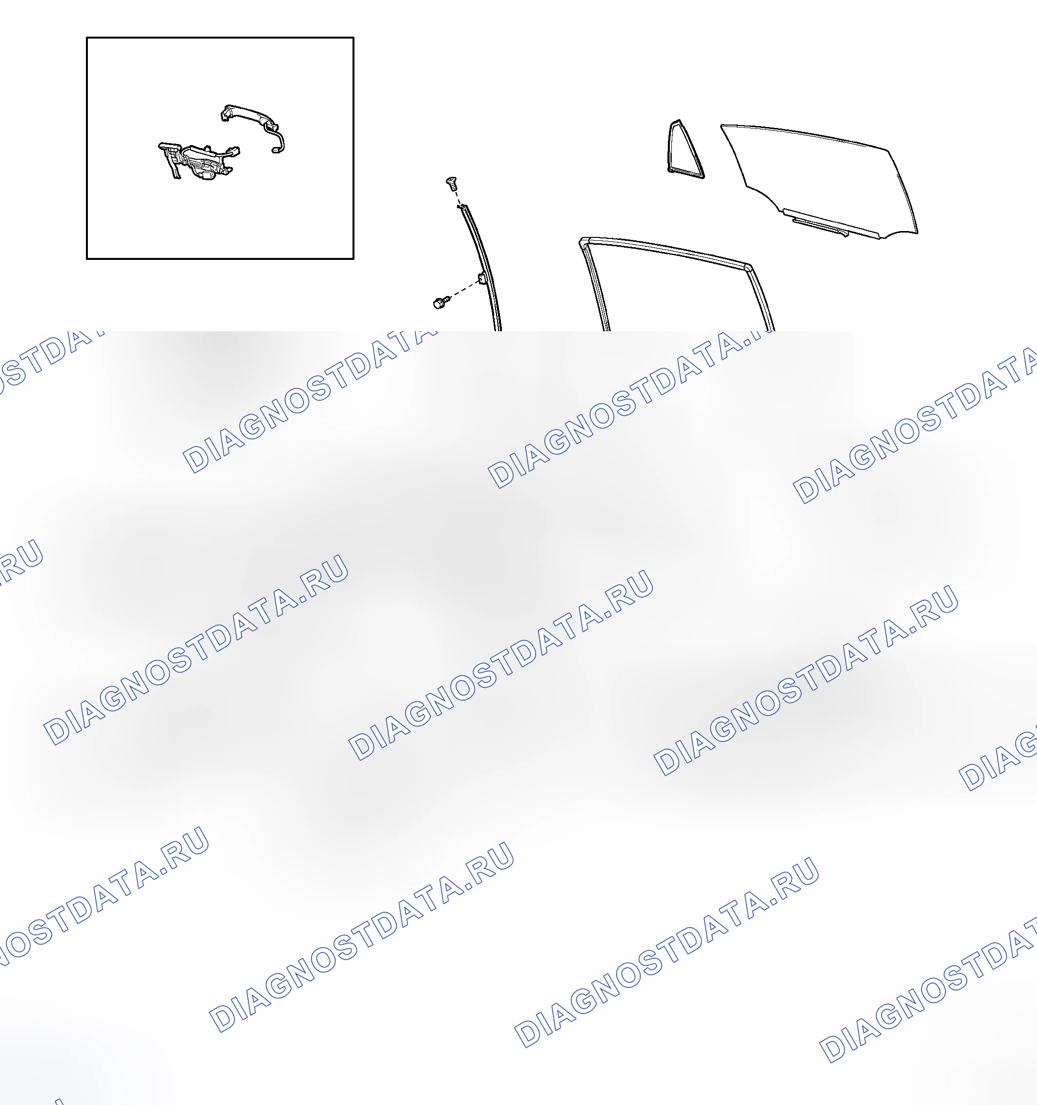 Рис. 31: КОМПОНЕНТЫ. Toyota Avalon XX30