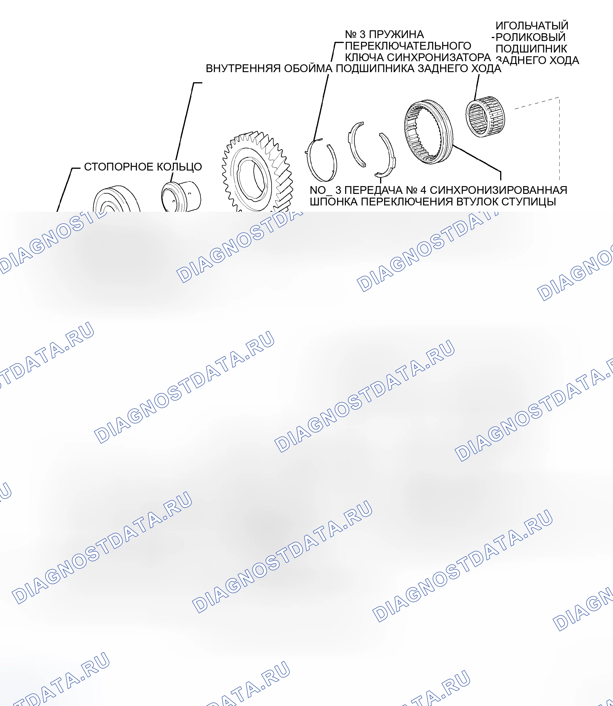 Рис. 457: КОМПОНЕНТЫ. Toyota Tacoma II