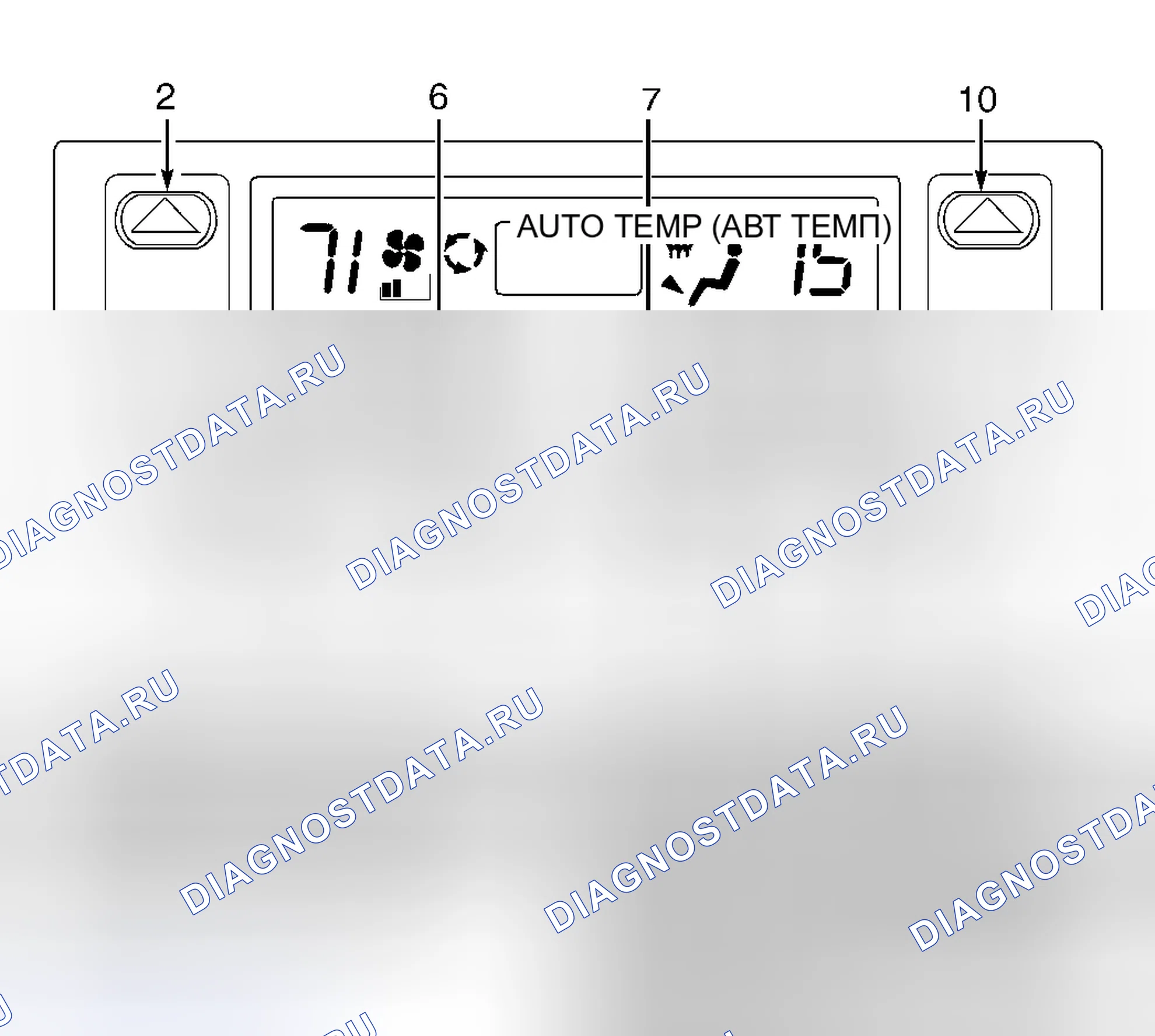 Рис. 13: Автоматический режим. Land Rover Discovery L318