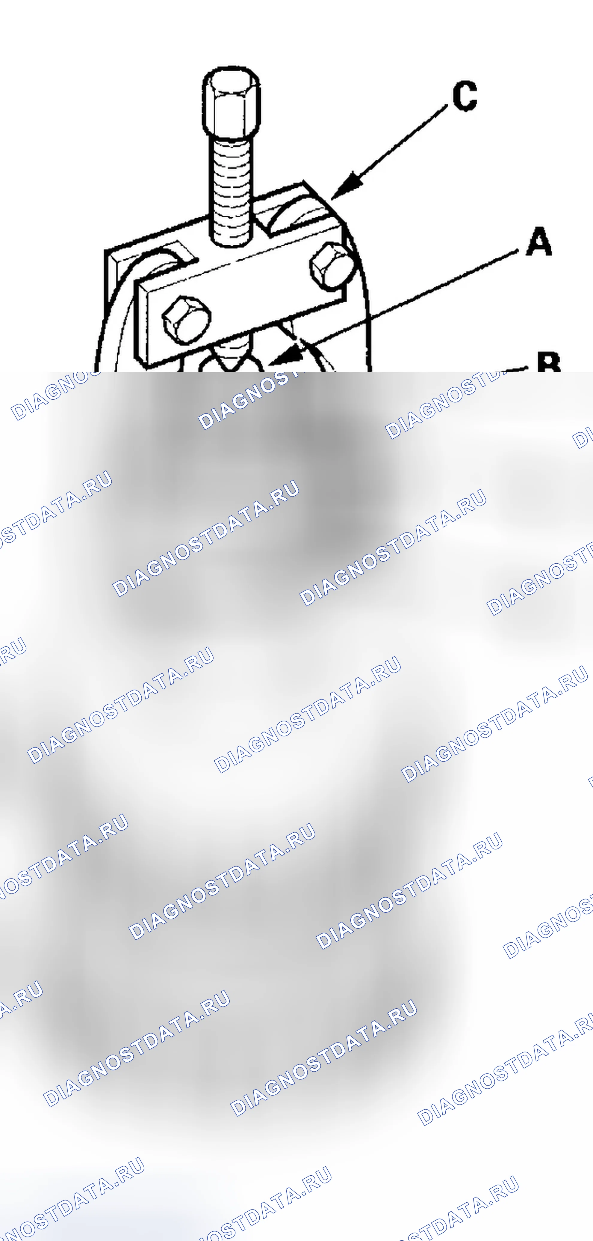 Рис. 256: Демонтаж. Honda Element YH2