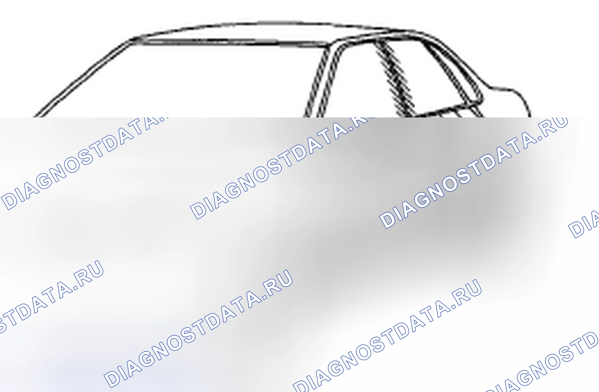 Рис. 103: ДАТЧИК БОКОВОЙ ПОДУШКИ БЕЗОПАСНОСТИ И ДАТЧИК ШТОРКИ. Subaru Legacy BL/BP рестайлинг
