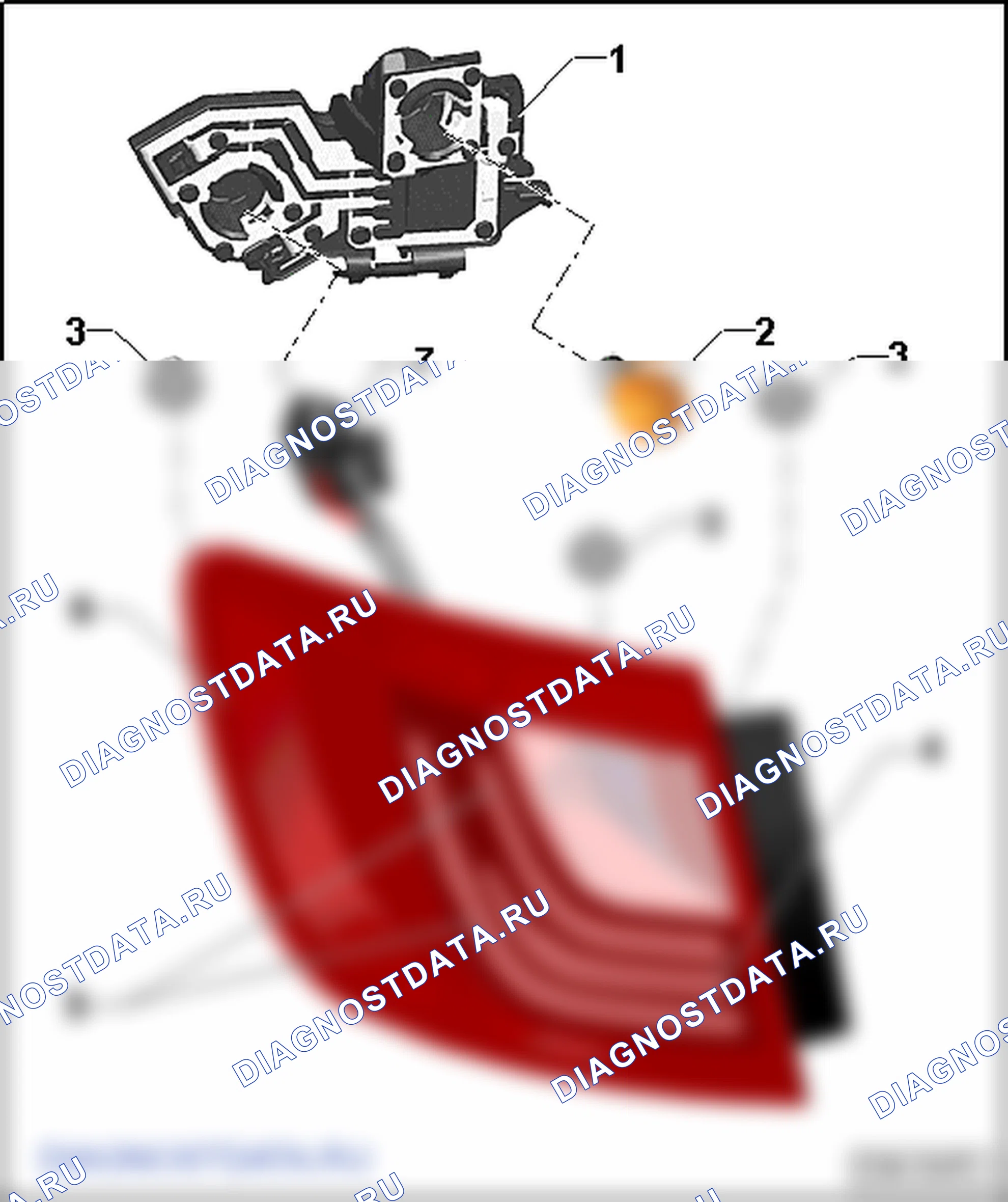 Задние фонари - Ibiza ST. SEAT Ibiza IV