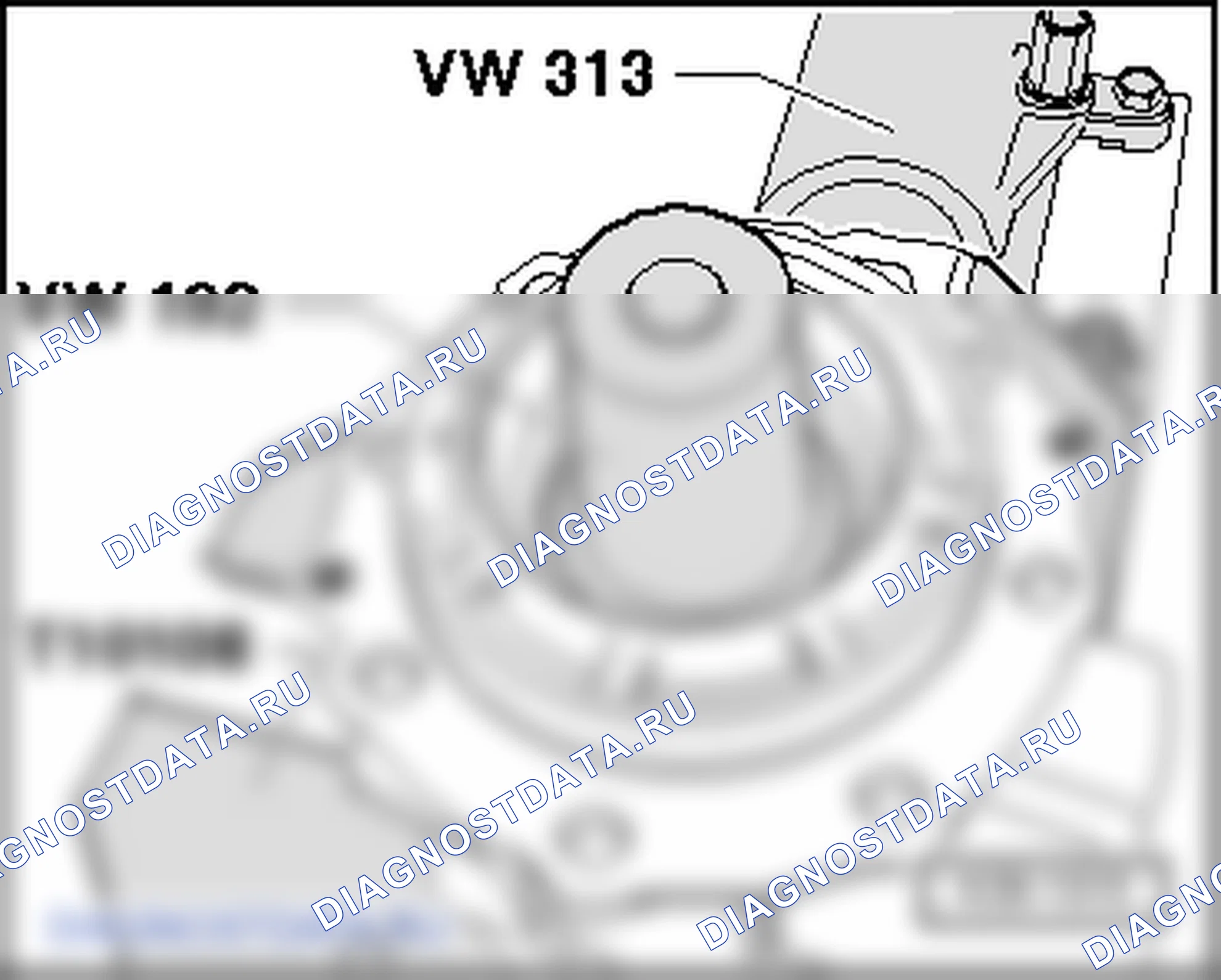 Repairing shaft bevel передача Подшипник (6-скорость ручной gearbox 02N, four-wheel привод) (исполнение 2). SEAT Alhambra I