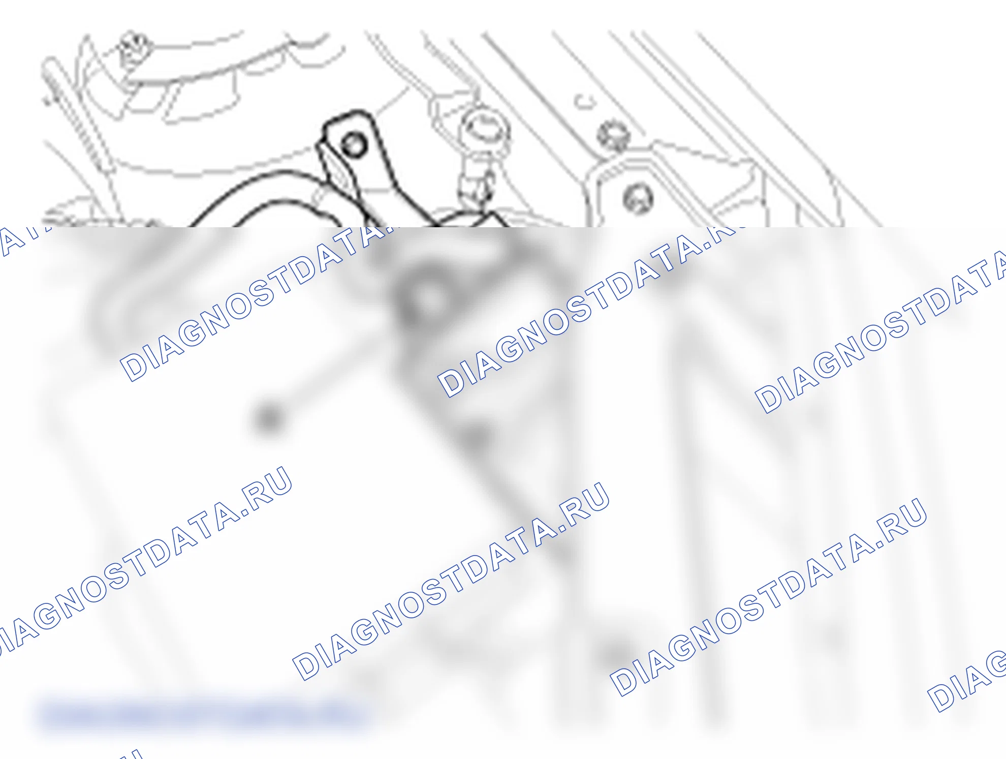 Снятие блока привода инжектора (IDB). Hyundai Genesis Coupe(Bk)-U.S. I