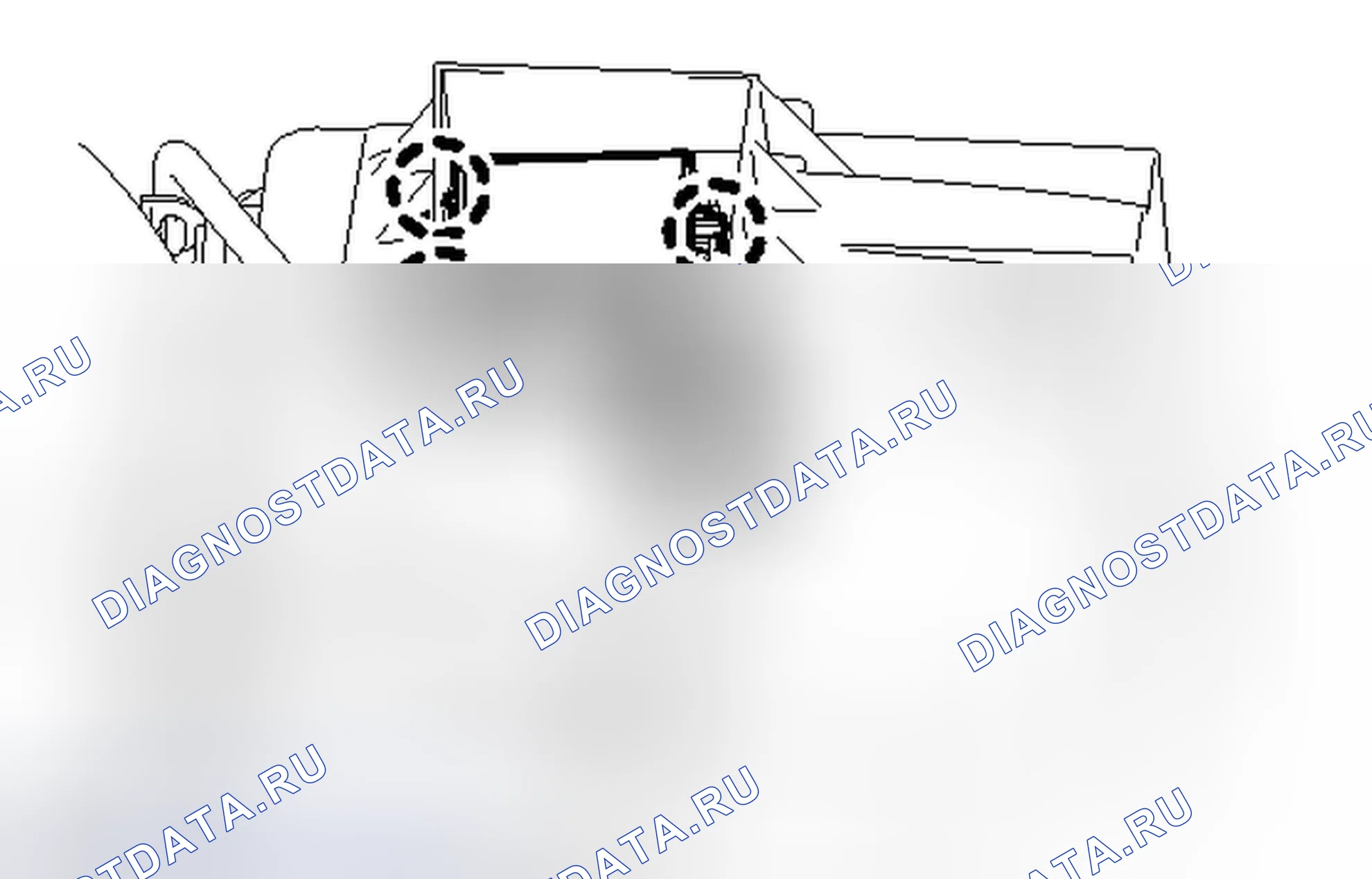 Рис. 471: ДЕМОНТАЖ. Toyota Camry XV40 рестайлинг