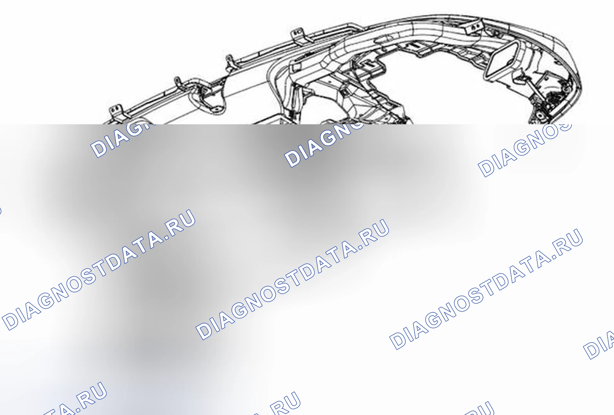 Рис. 21: Замена модуля приборной панели подушки безопасности. Buick Encore I