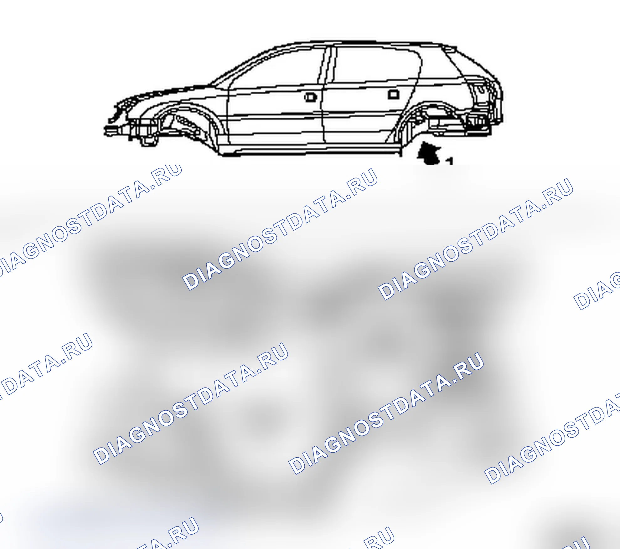 Меры по защите от коррозии Уплотнение шва. Opel Signum I рестайлинг