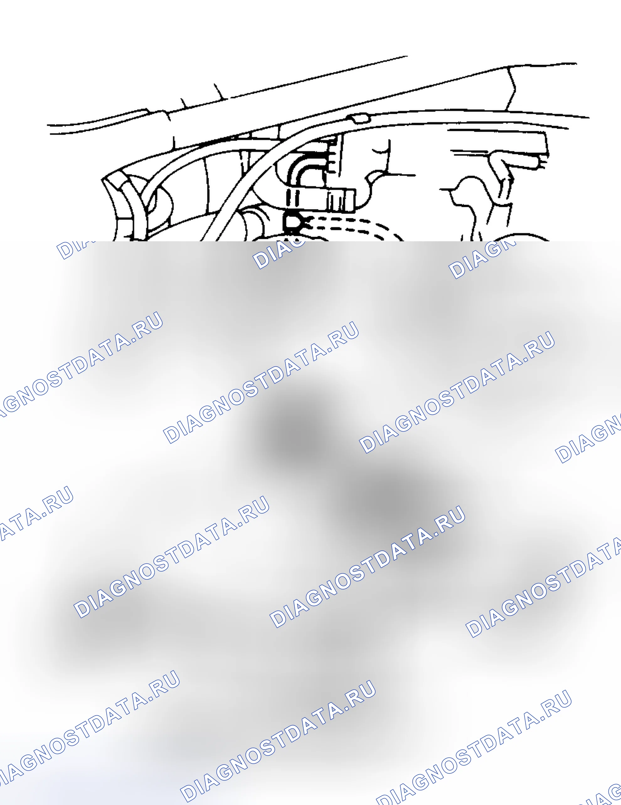 Рис. 99: Проверка давления. Toyota Celica T180