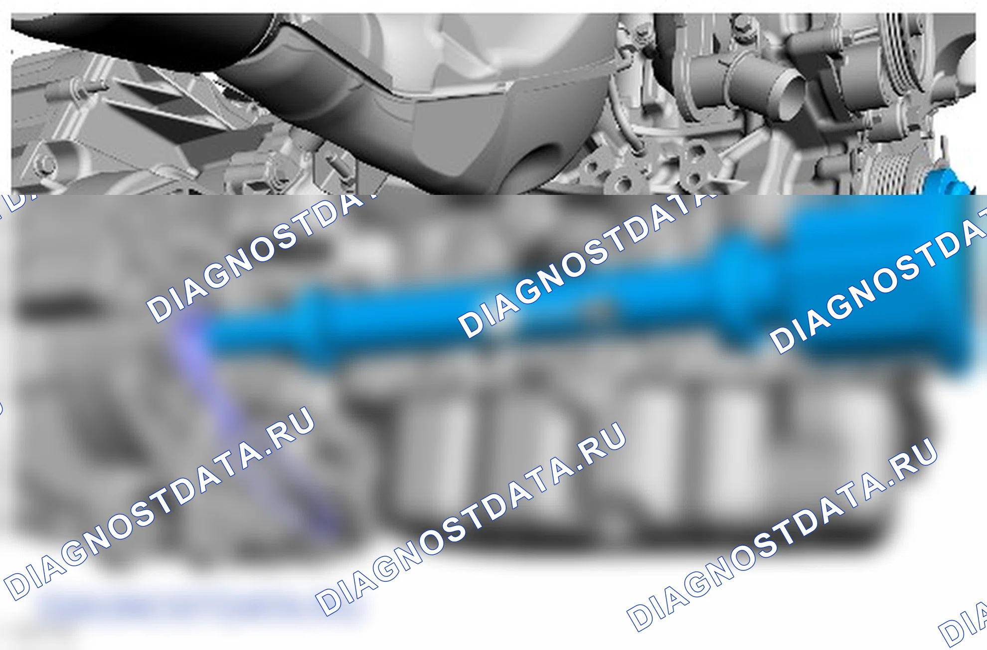 Как снять и установить правую полуось. Ford Transit VIII