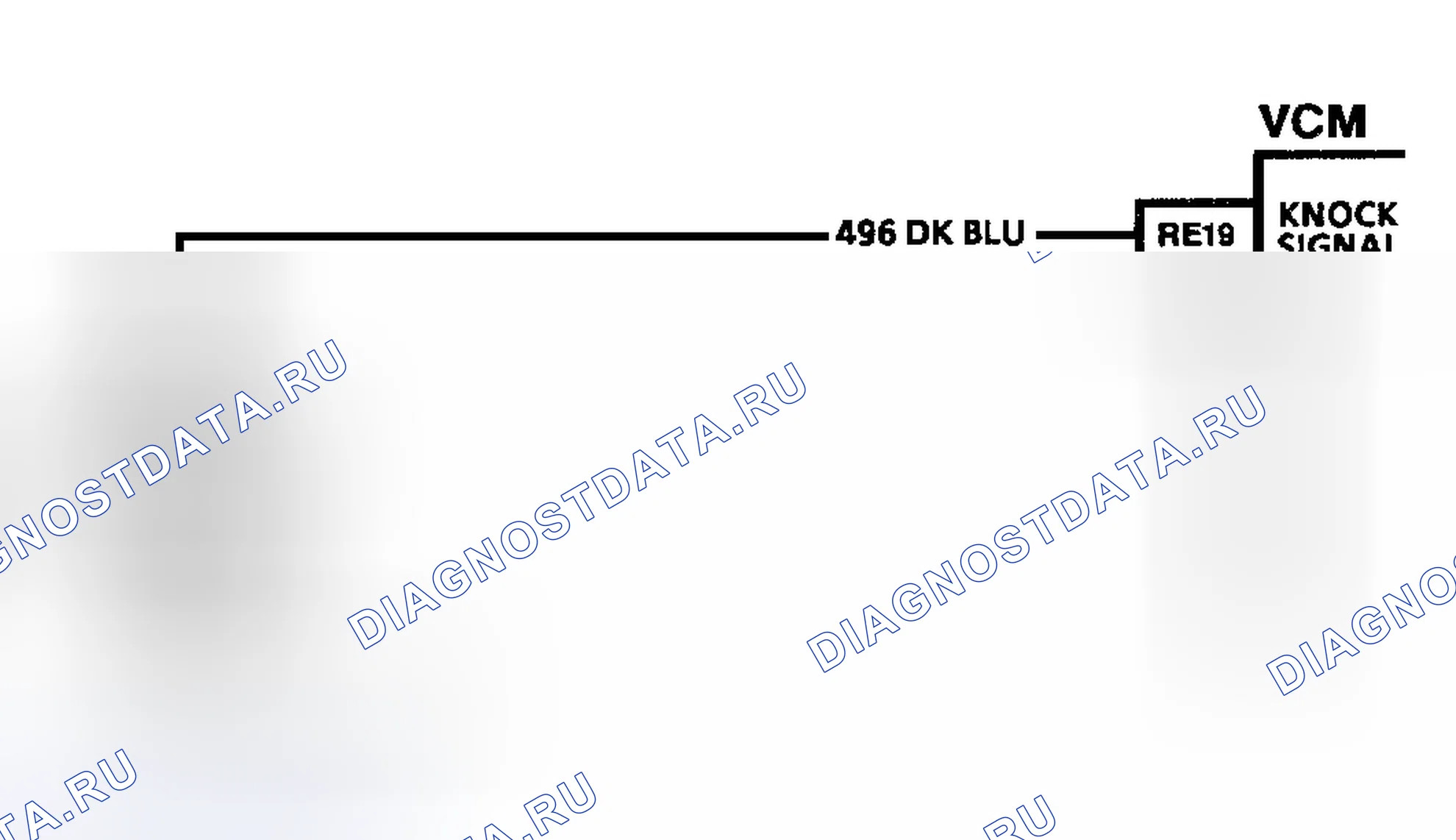 Рис. 21: Схема расшифровка кода ошибки P0325. Chevrolet Blazer S15