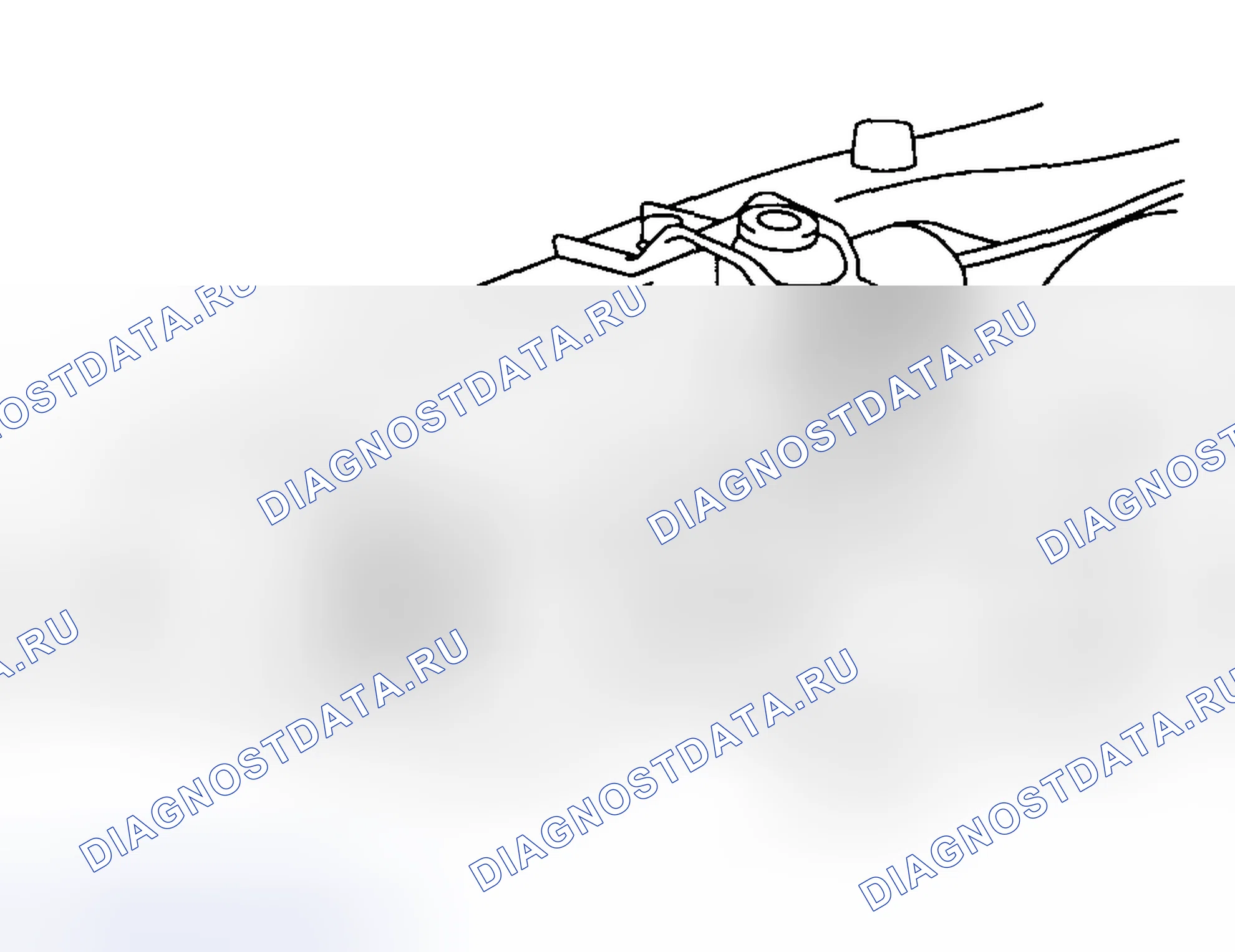 Рис. 149: Идентификация болтов крепления кожуха вентилятора к радиатору. Subaru Outback BH