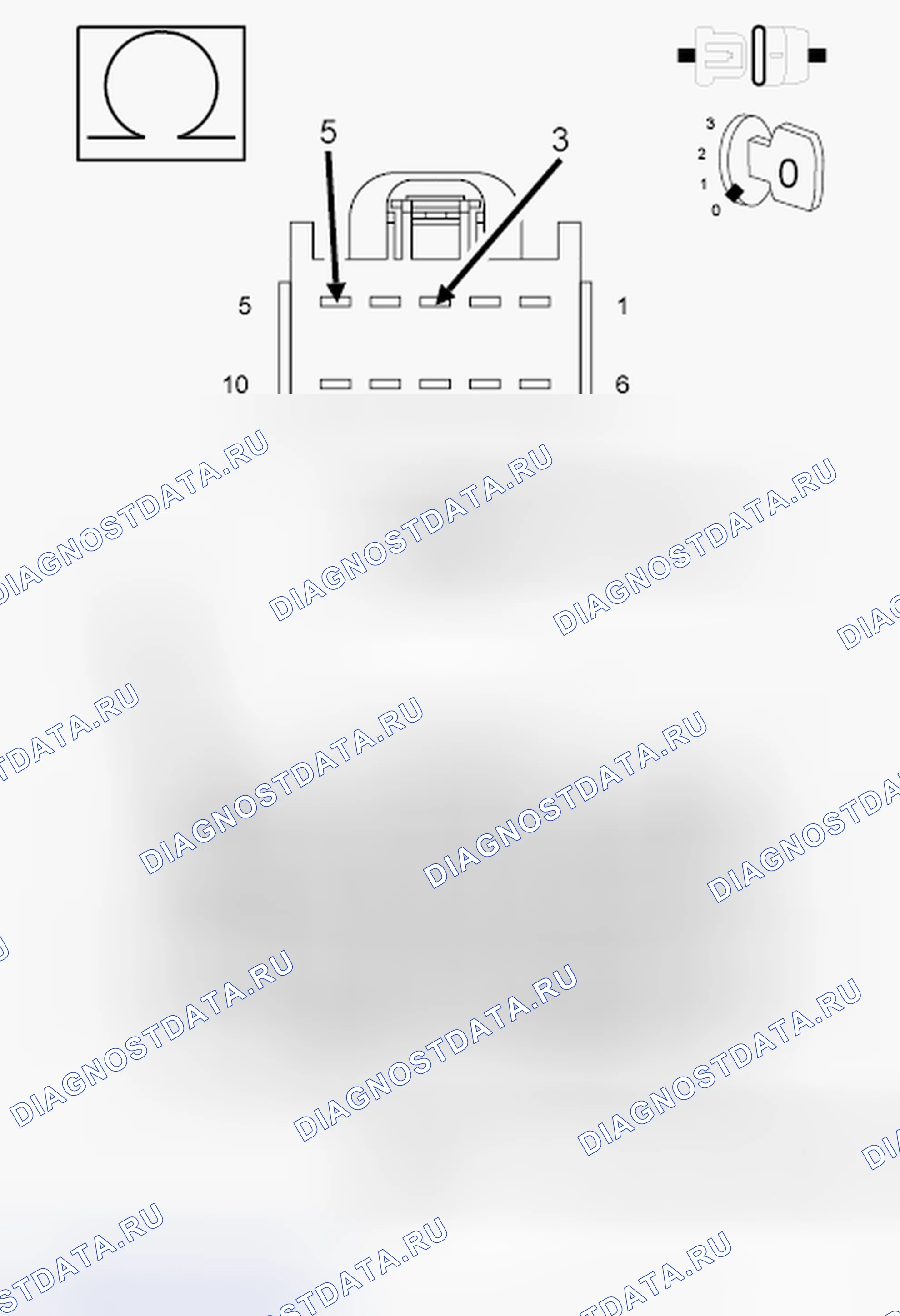 Рис. 227: ДИАГНОСТИЧЕСКИЙ ТЕСТ. Dodge Grand Caravan V