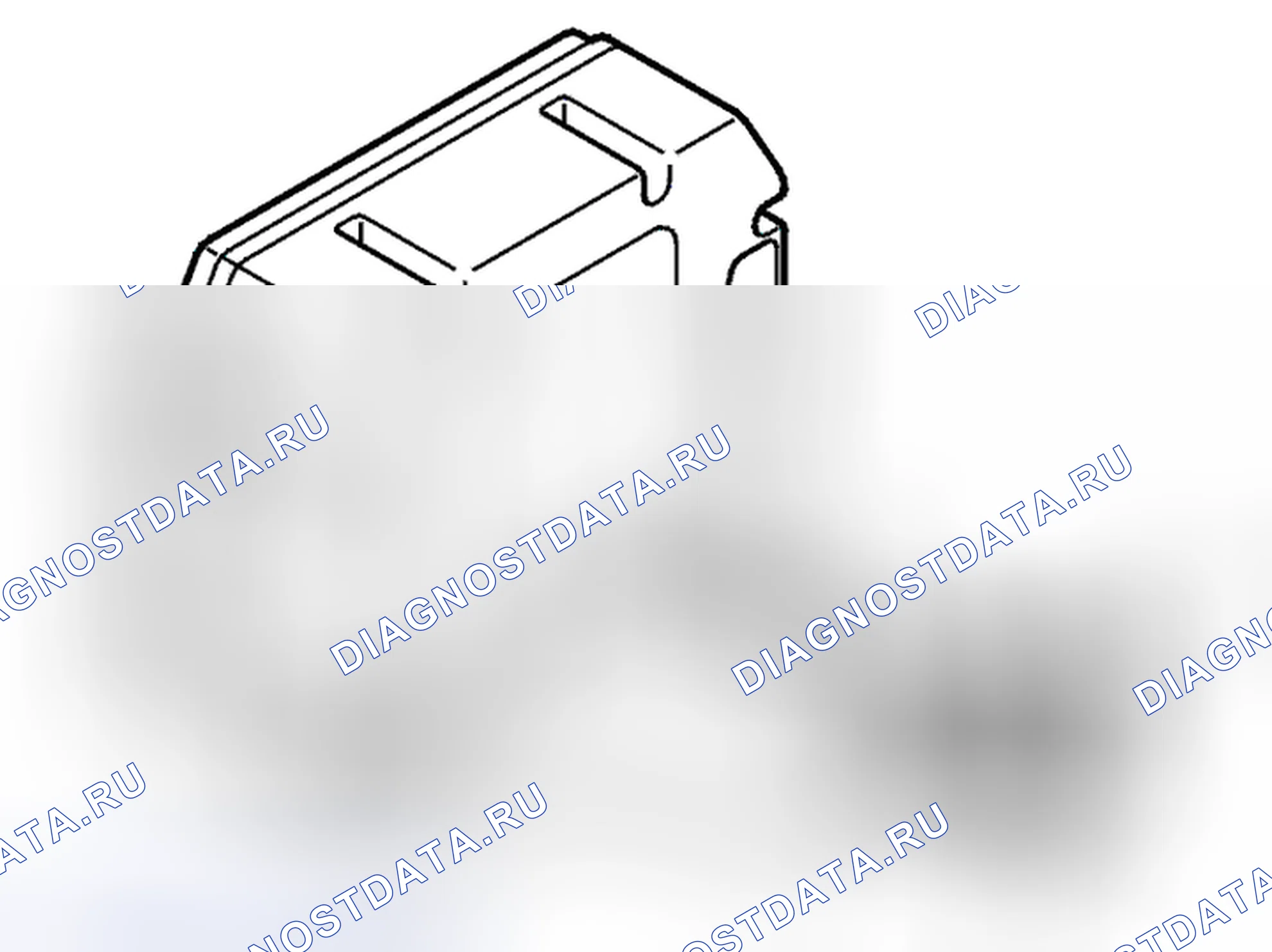 Рис. 82: Демонтаж разъема для модуля управления ROPS. Volvo C70 I
