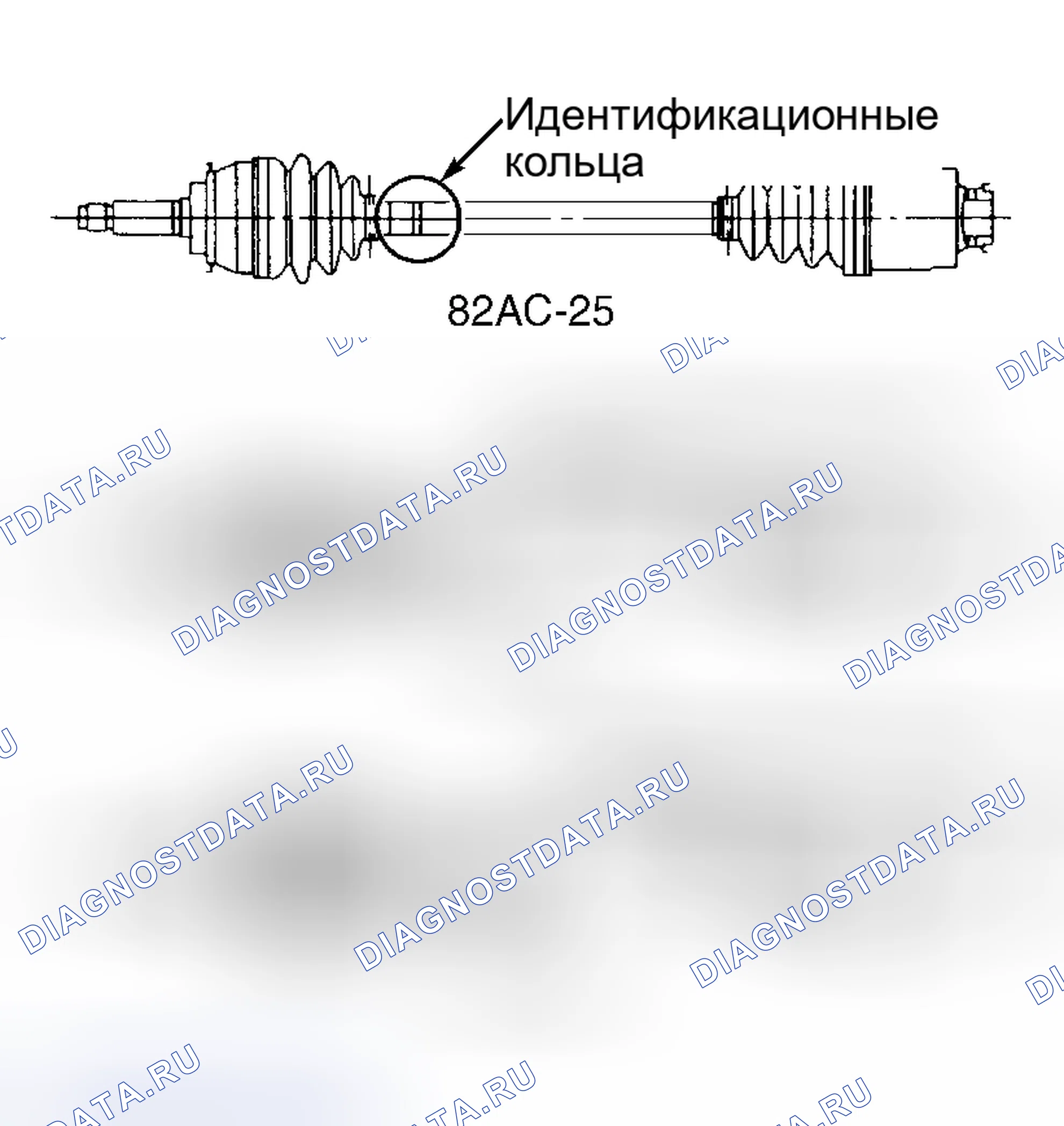 Рис. 1: ДЕМОНТАЖ, РАЗБОРКА, ПОВТОРНАЯ СБОРКА И УСТАНОВКА. Subaru Impreza GC/GF