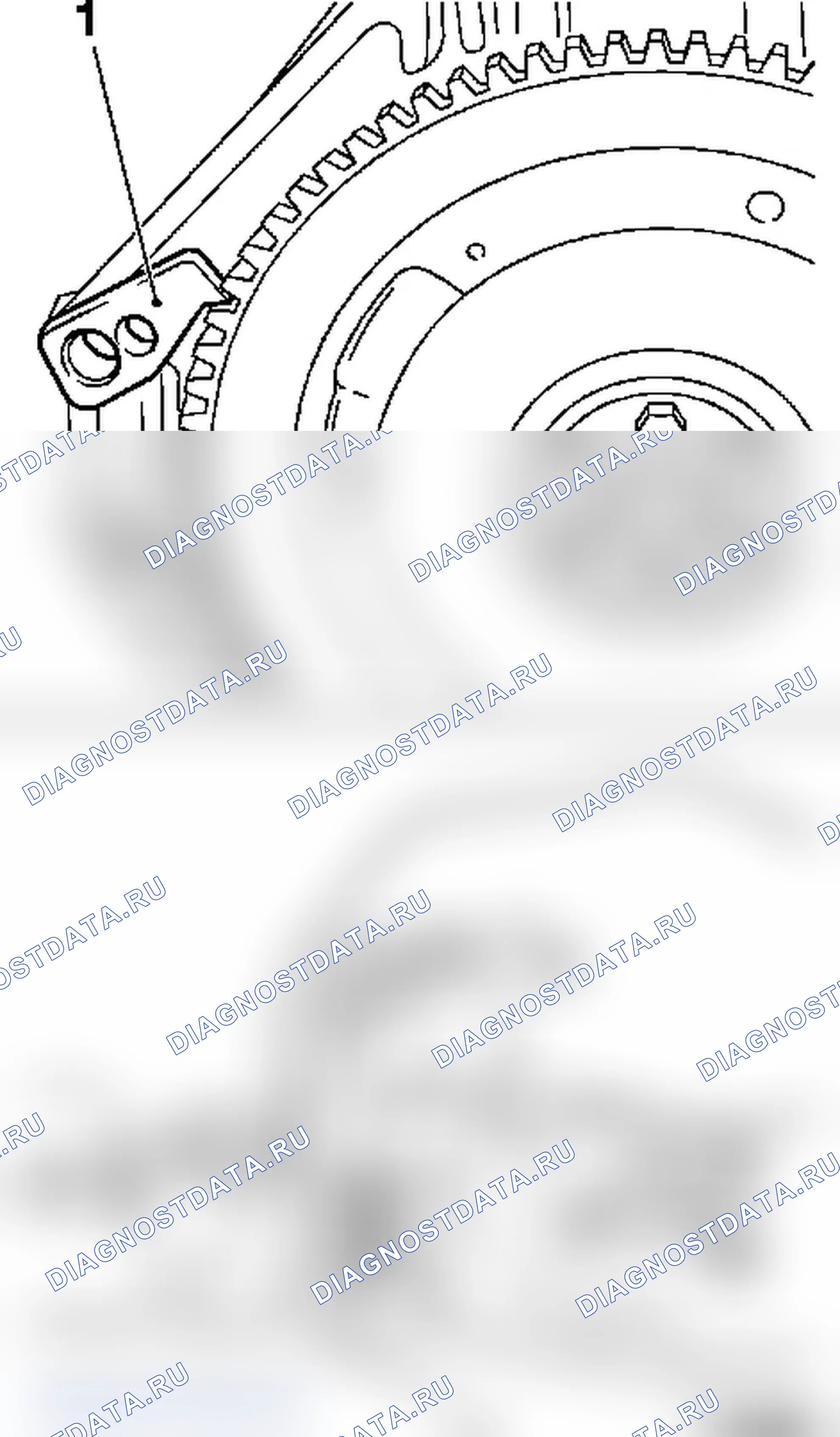Демонтаж и установка коленвала. Opel Astra G