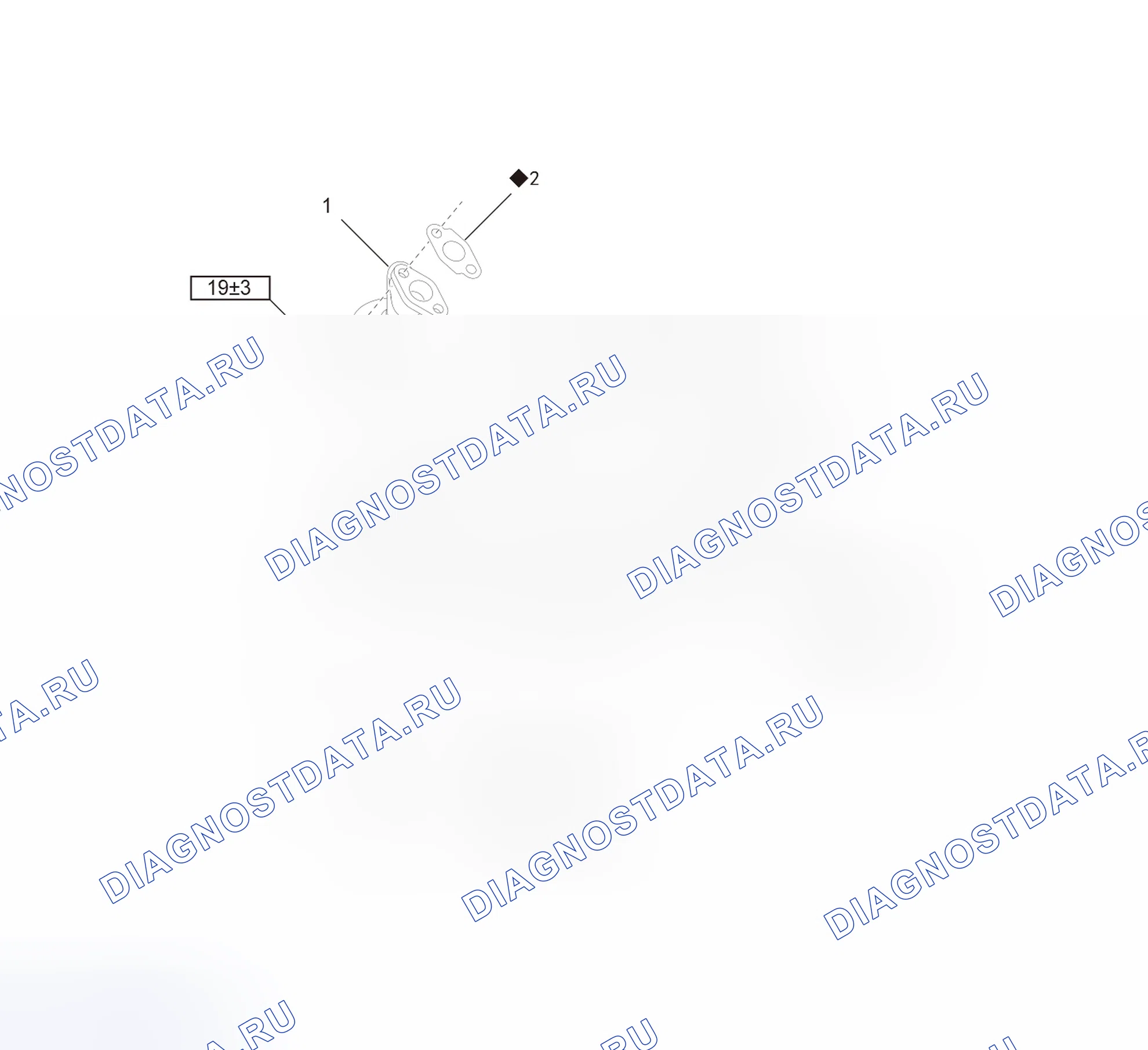 Схема расположения картера — Great Wall Wingle-5. Great-Wall Wingle 5 I