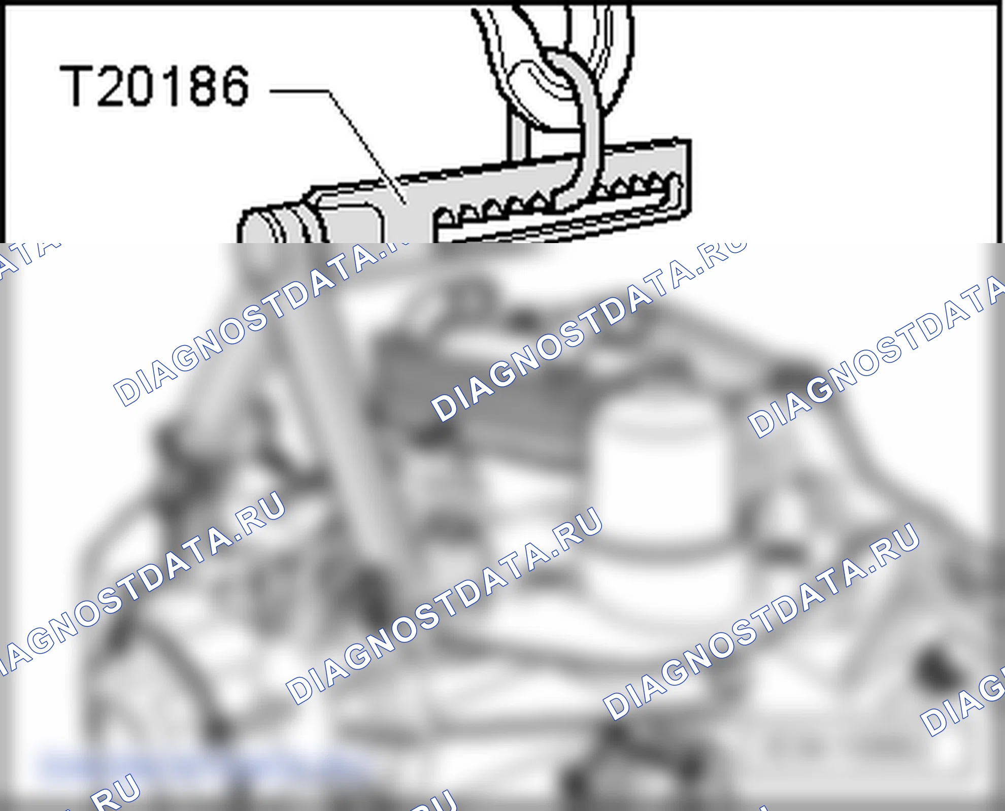 Как снять и установить двигатель (4-цил. двигатель TDI (1,9 л, механика)). SEAT Altea I