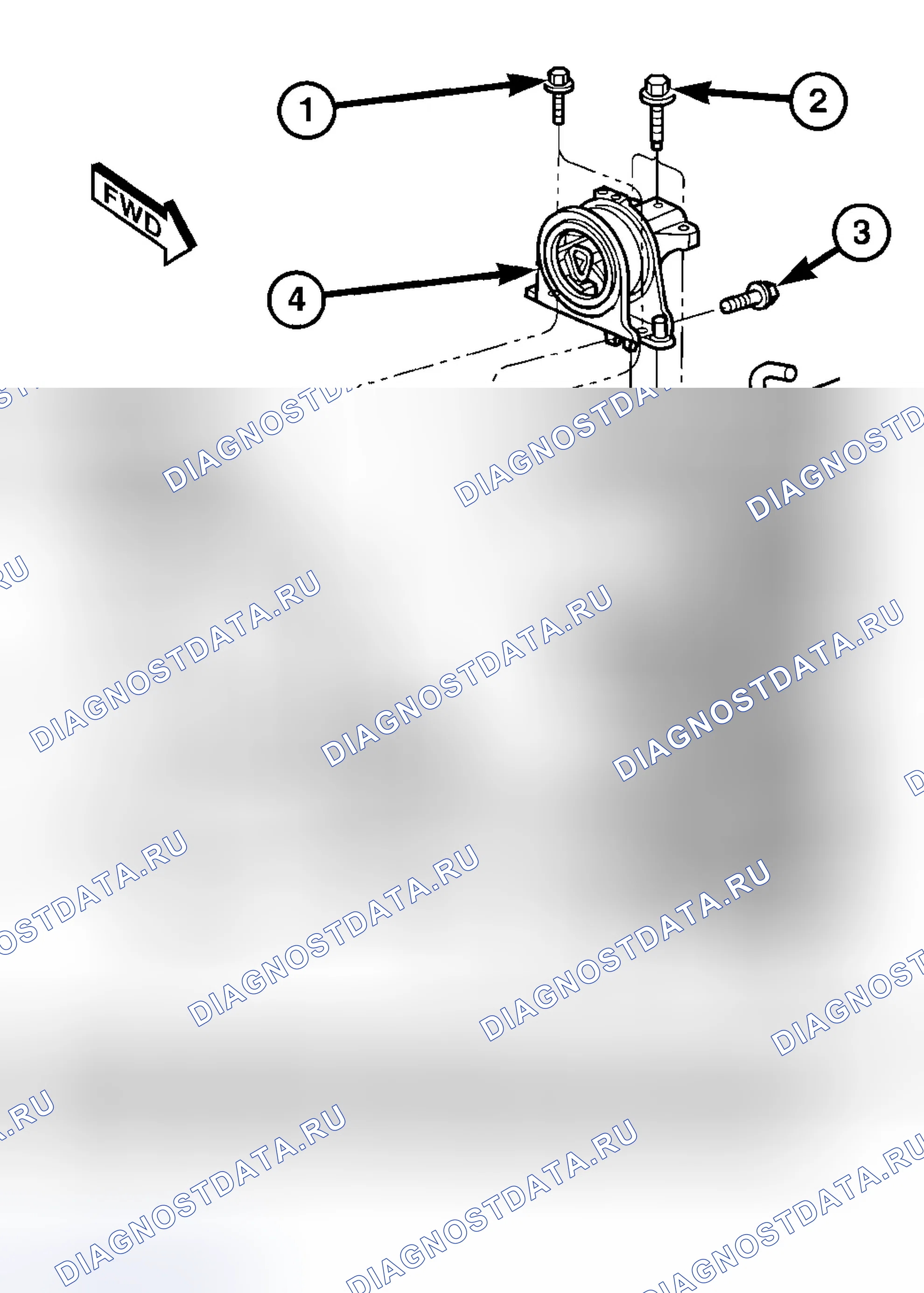 Рис. 121: МОНТАЖ - СБОРКА ДВИГАТЕЛЯ. Chrysler Voyager IV
