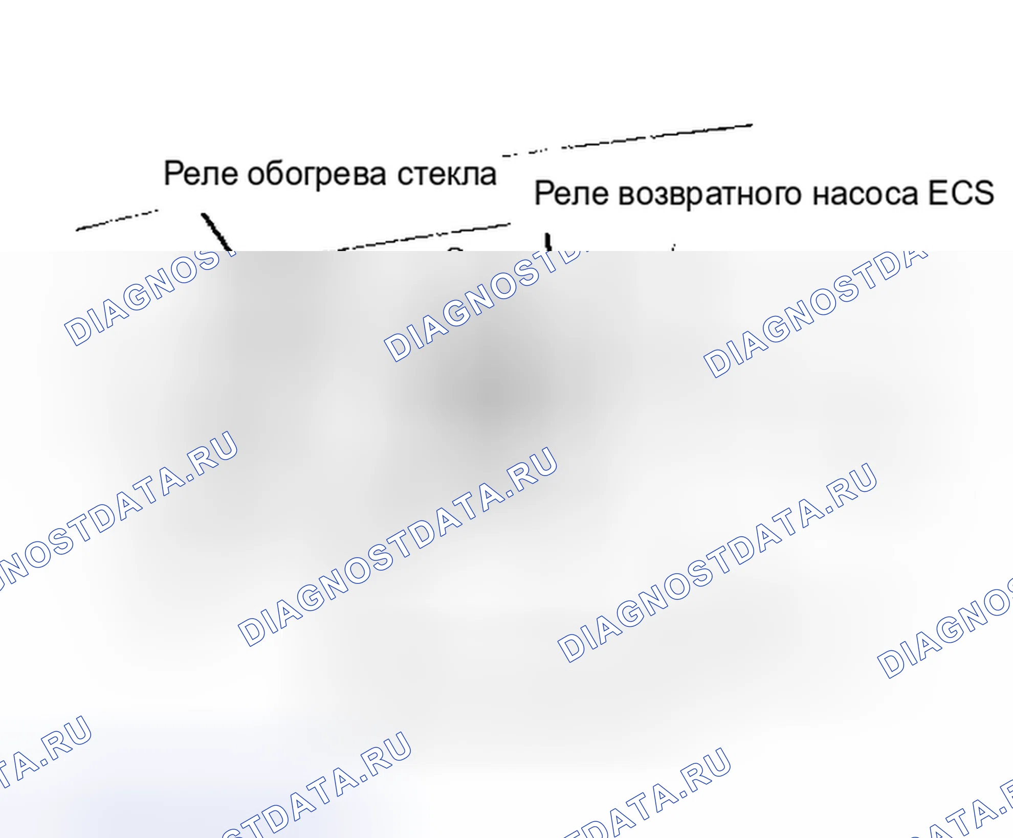 Рис. 3: Расположение компонентов (3 из 16). Mitsubishi Galant VI