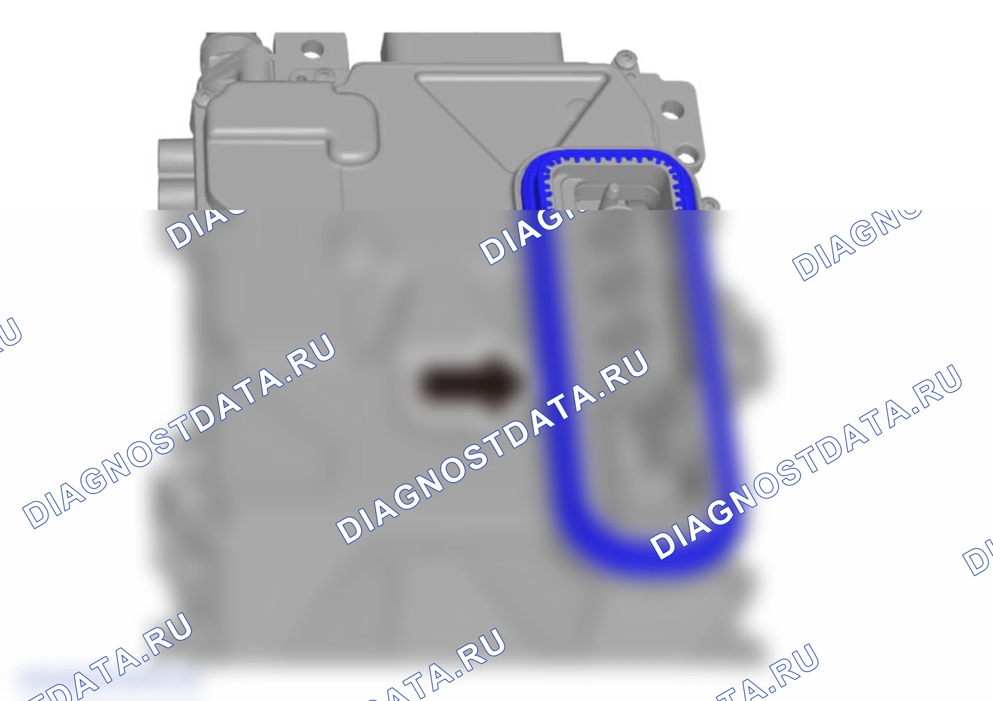 Как снять и установить контроллер двигателя — Wey V8X. Wey V8X I