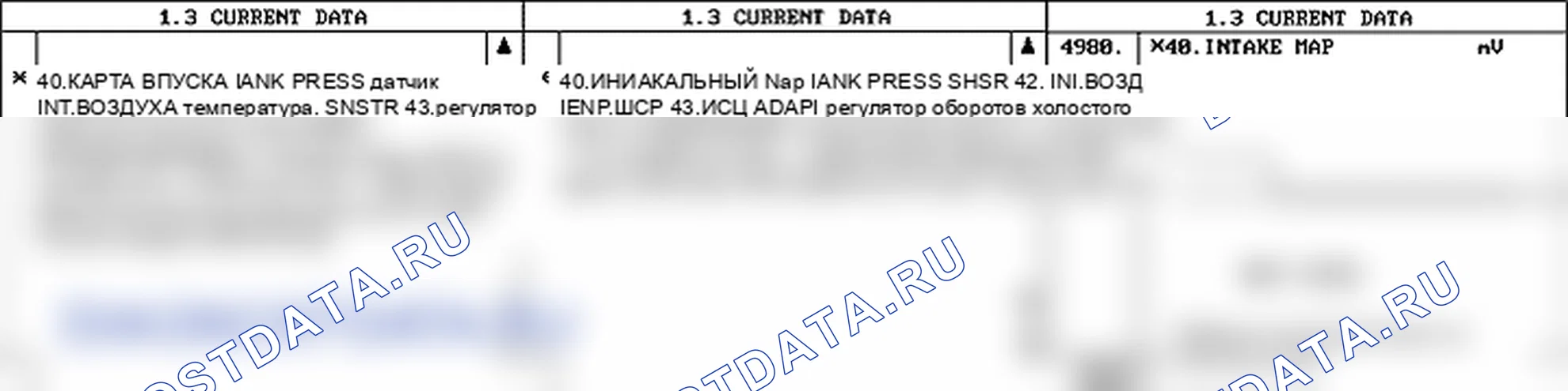 P0108: Высокое напряжение цепи датчика абсолютного давления (MAP). Kia Sorento BL