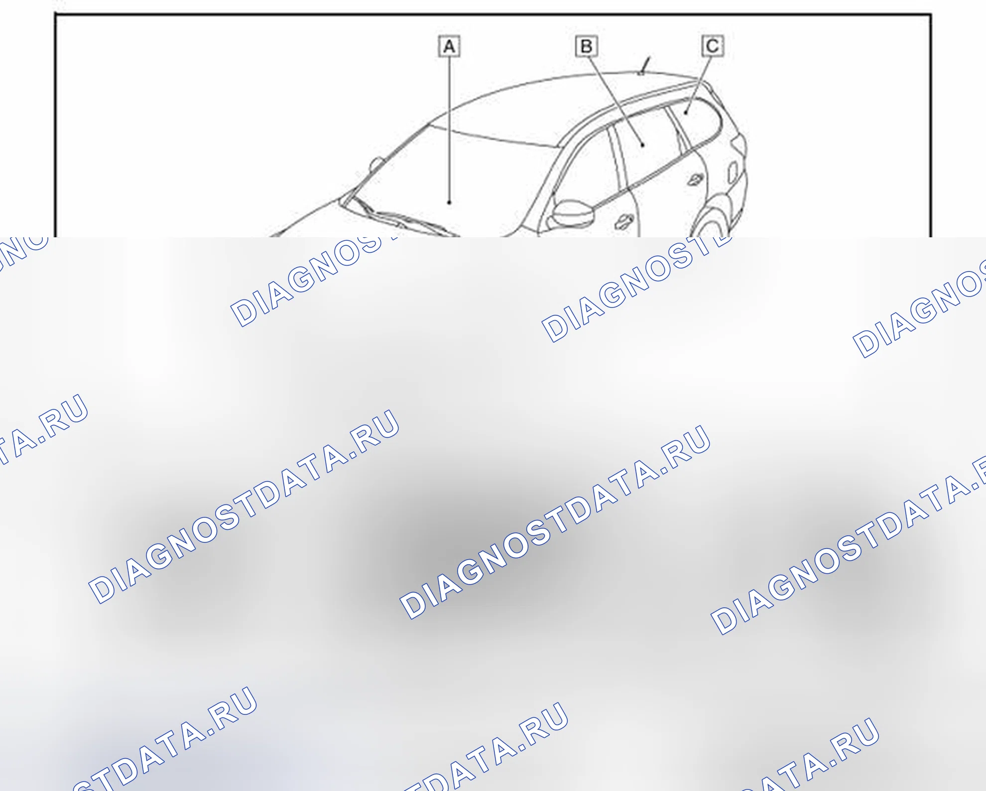Рис. 100: Расположение компонентов. Nissan Pathfinder IV рестайлинг