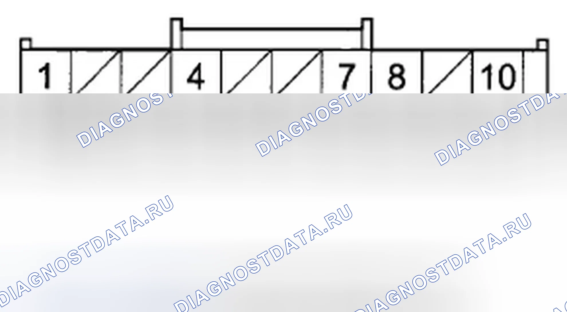 Рис. 4: Входы и выходы блока управления TPMS для разъема 20P. Honda Accord VIII