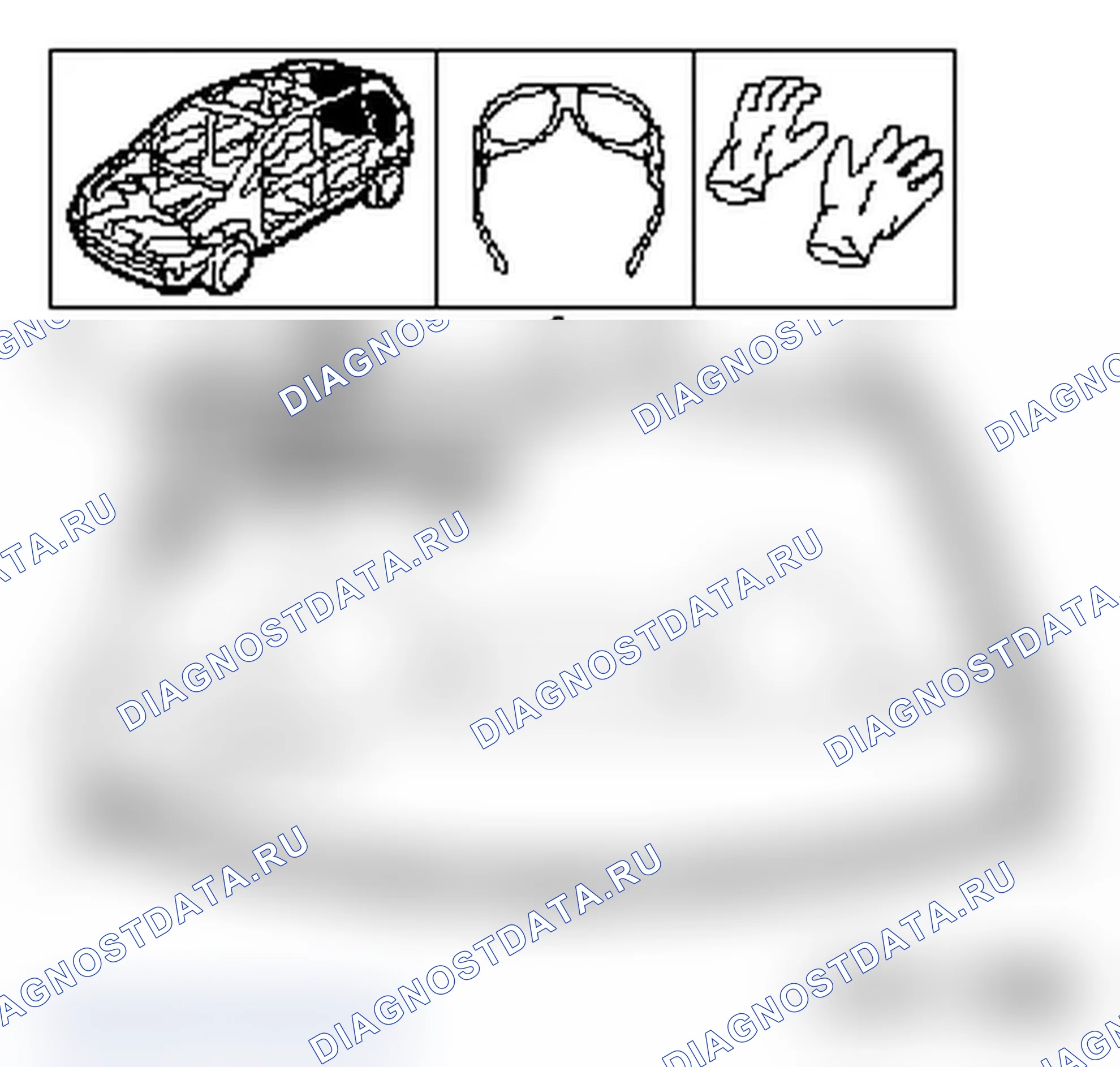 Демонтаж и установка или замена заднего стекла, F07, F69 (BO-46974). Opel Astra G