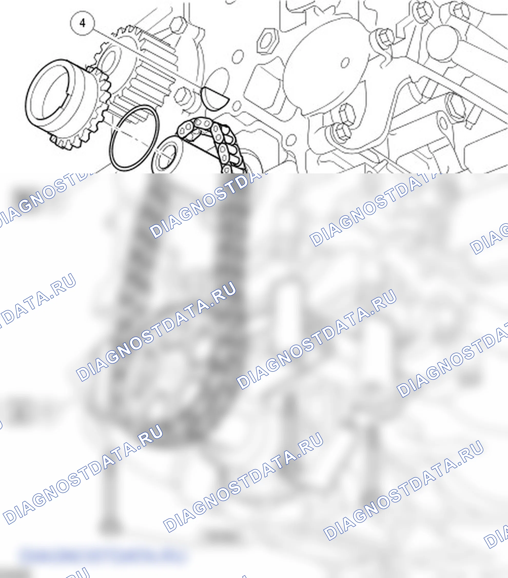 Сборка двигателя. Ford C-MAX I рестайлинг