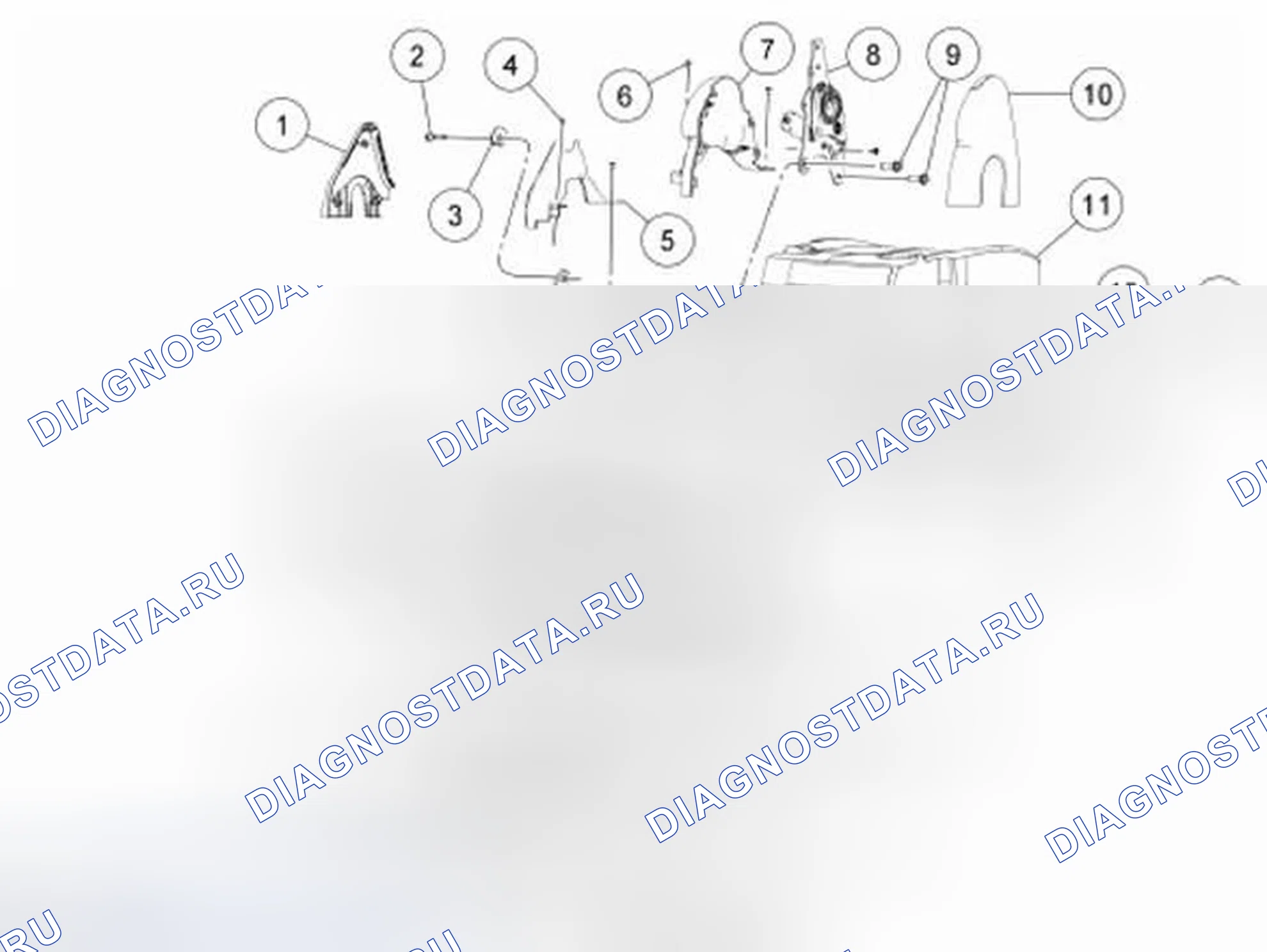 Рис. 166: Подушка, Мощность. Ford Explorer V