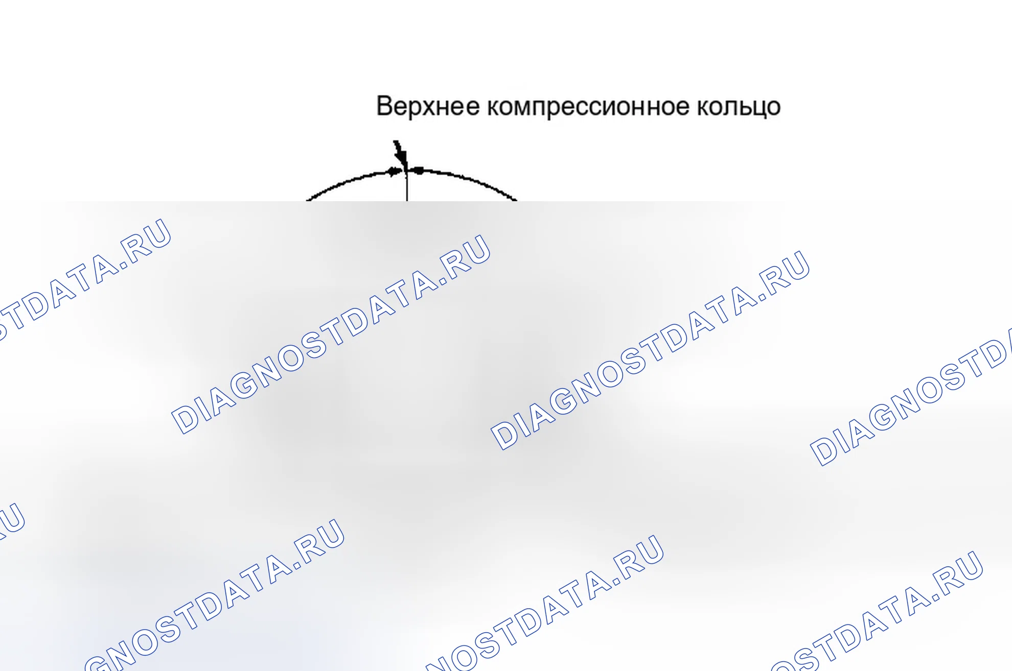 Рис. 13: Поршневые кольца. Cadillac Seville IV