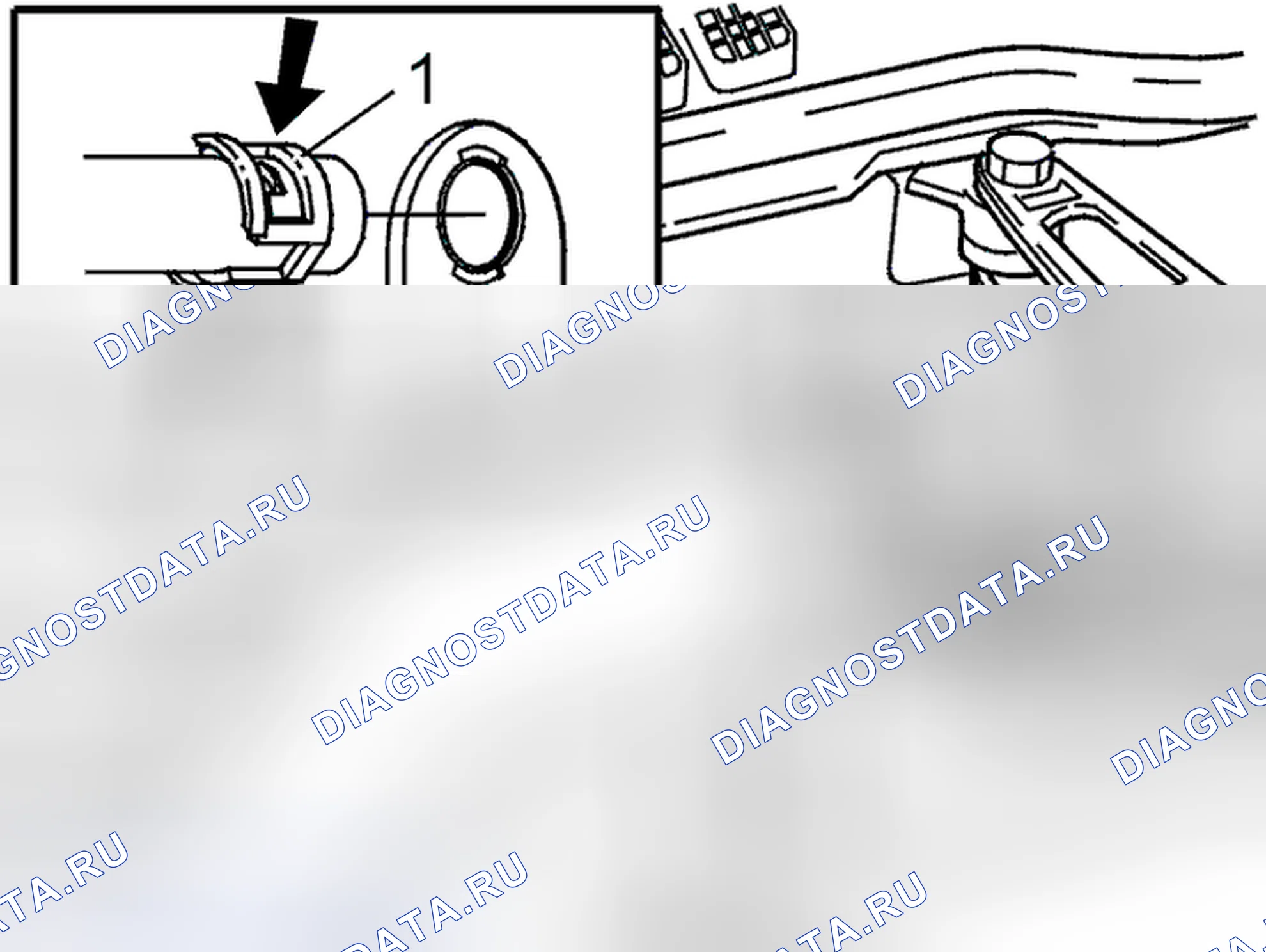 Рис. 128: Снятие блокировки. Volvo C70 I