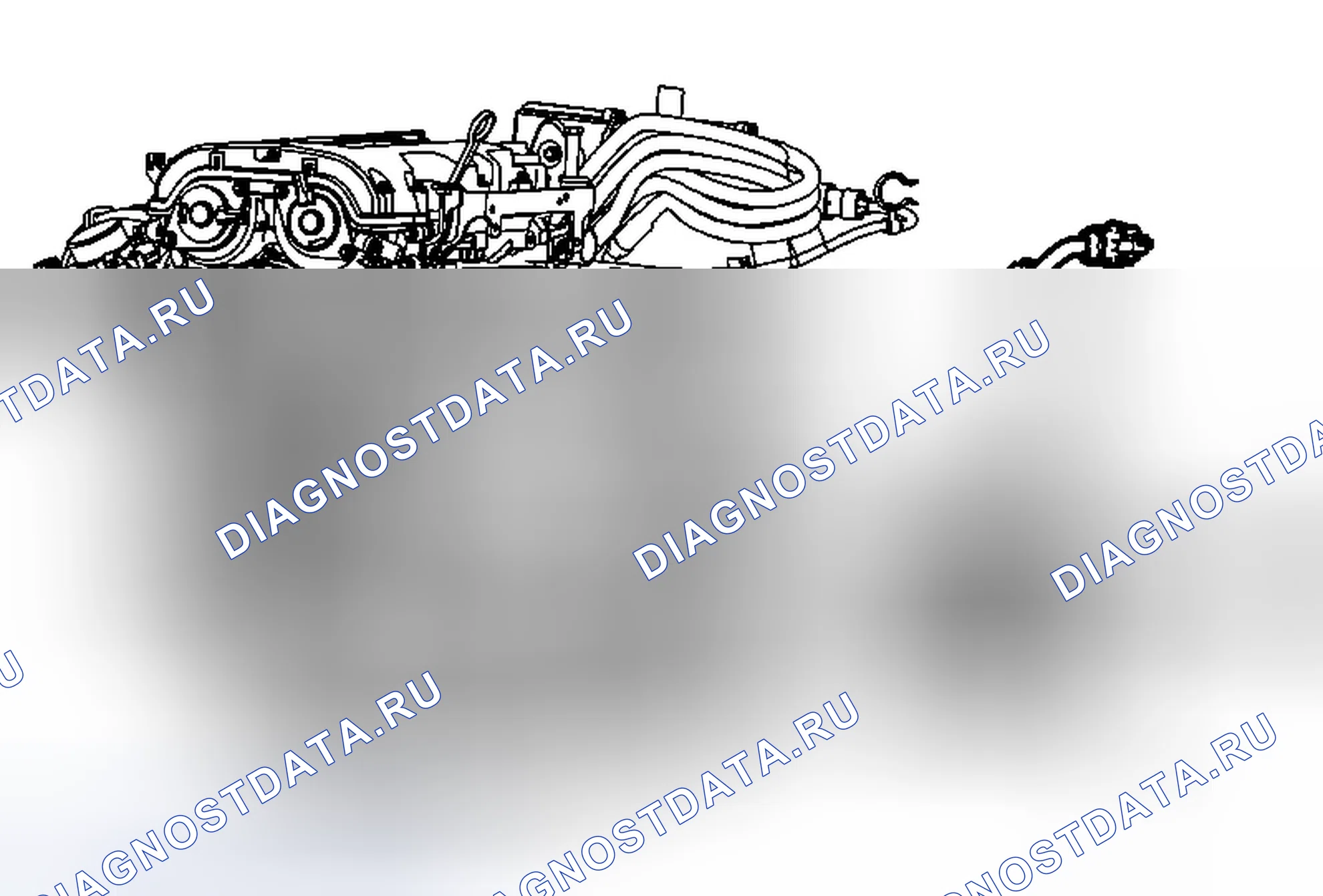Рис. 72: Замена компрессора охлаждения аккумулятора кондиционера и приводного двигателя. Chevrolet Volt I