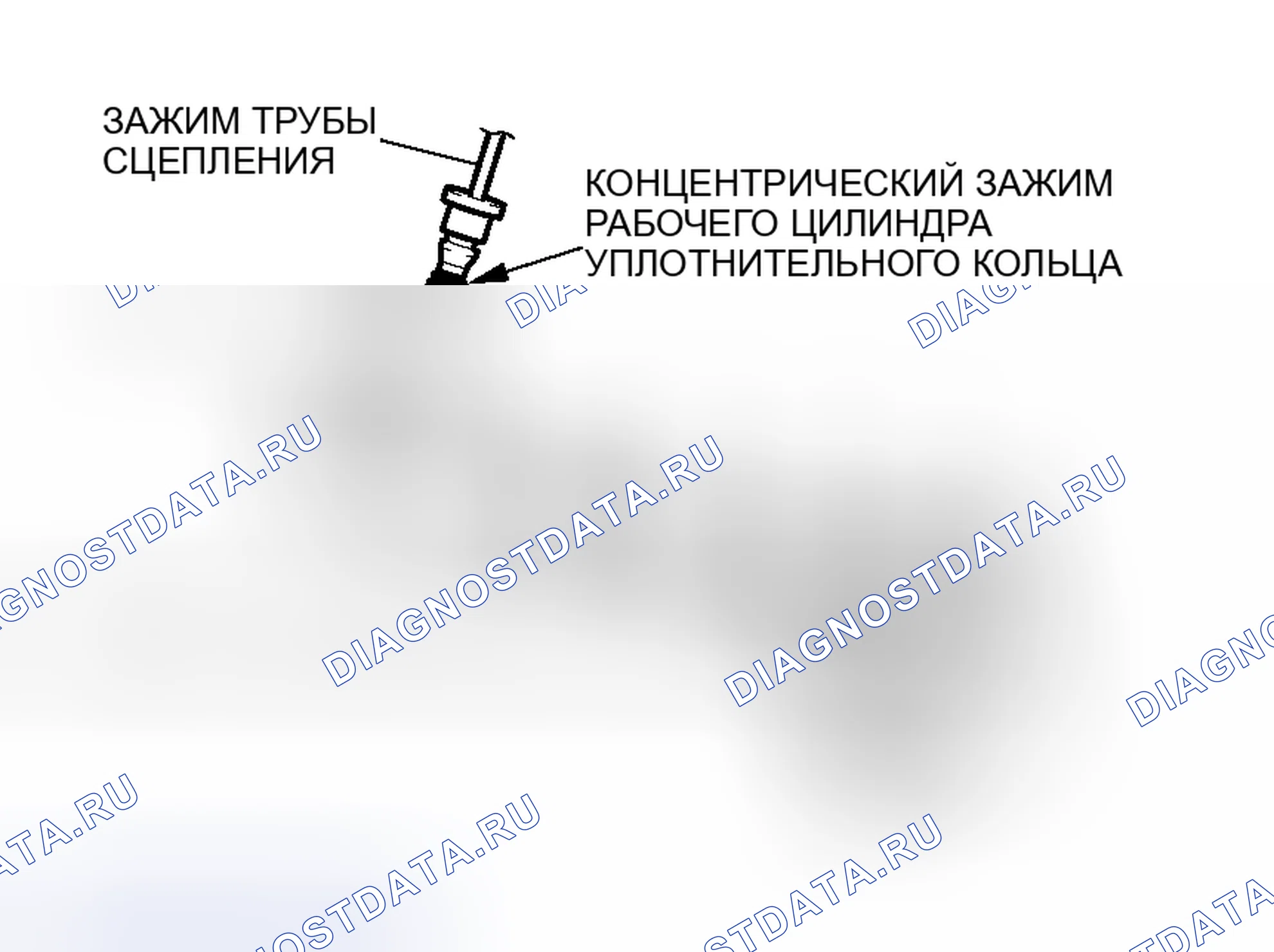 Рис. 10: > > B < < КОНЦЕНТРИЧЕСКИЙ РАБОЧИЙ ЦИЛИНДР / АДАПТЕР КОНЦЕНТРИЧЕСКОГО РАБОЧЕГО ЦИЛИНДРА / УСТАНОВКА ТРУБНОГО СОЕДИНЕНИЯ СЦЕПЛЕНИЯ. Honda Fit Shuttle I