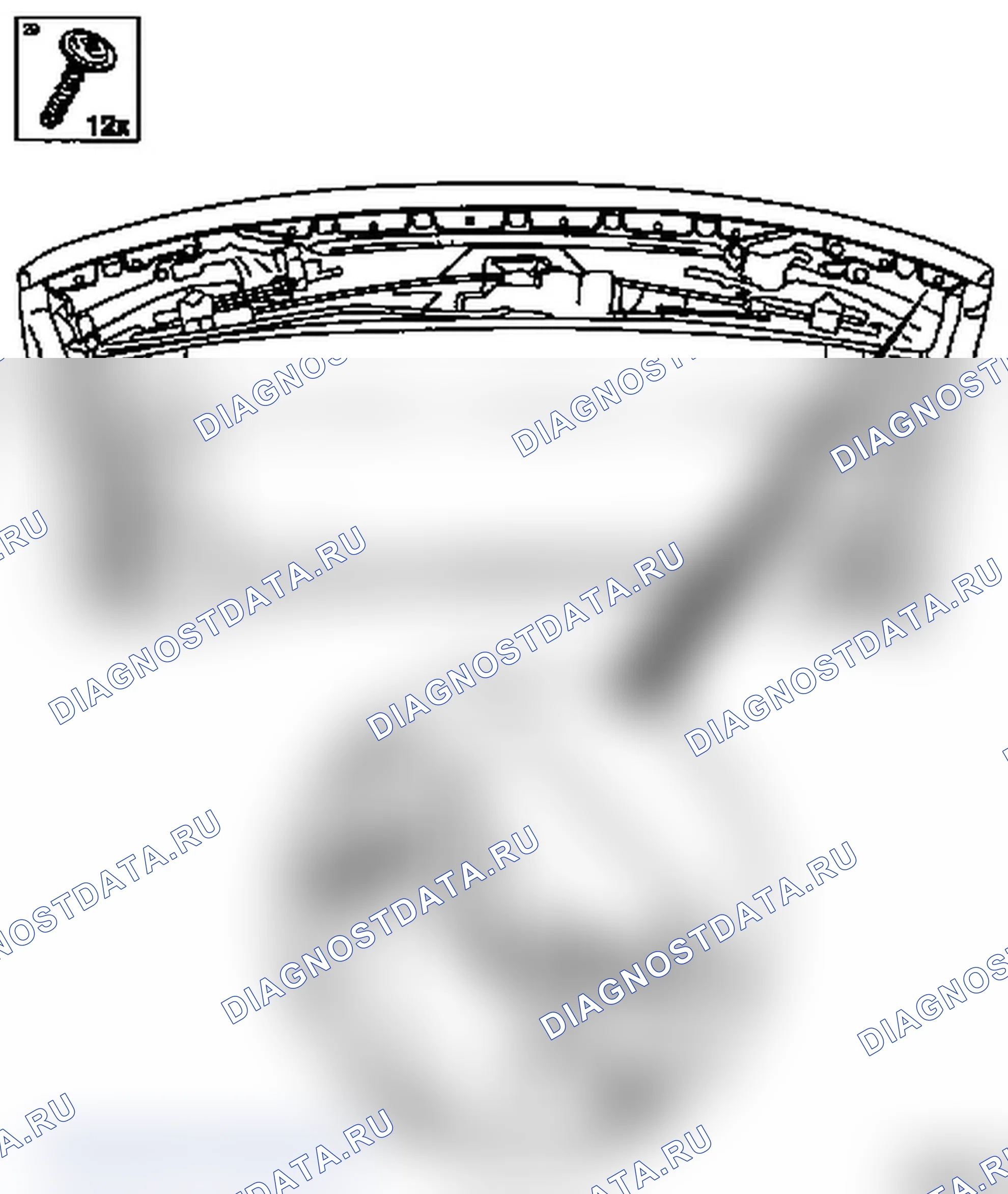 Снятие и установка наружной обтяжки (модель F67). Opel Astra G