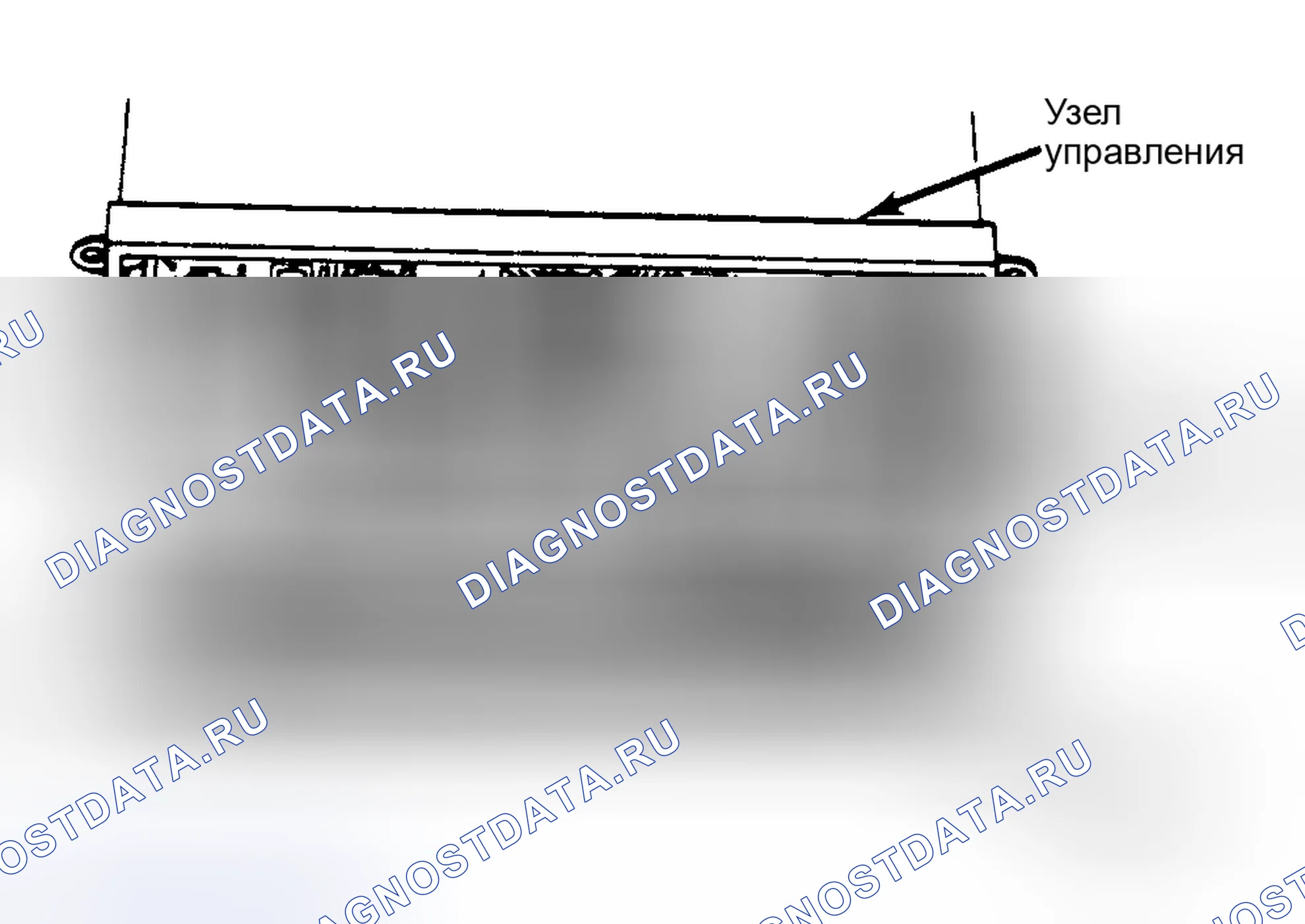 Рис. 3: Установка печатной платы в узел управления. Вставьте печатную плату в направляющие. Предоставлено General Motors Corp.. Buick LeSabre VI